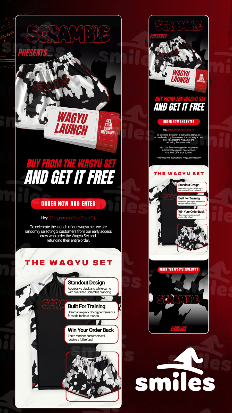 Scramble: Wagyu set launch campaign