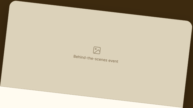 Behind-the-scenes LLAB event