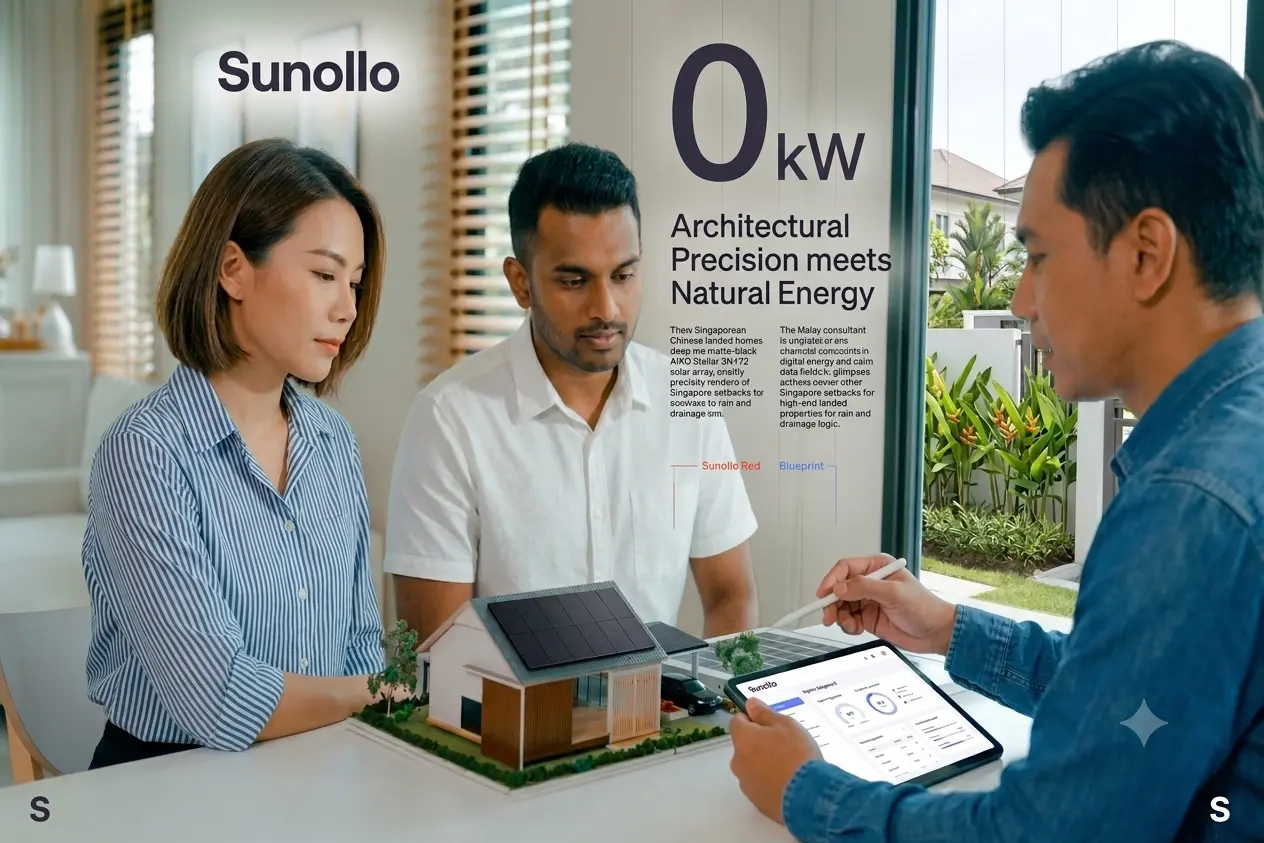 Sunollo homeowner consultation and site discussion