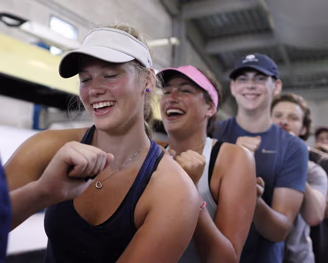 Over the years, Sparks has extended into a friendly community of rowing and running athletes near and far