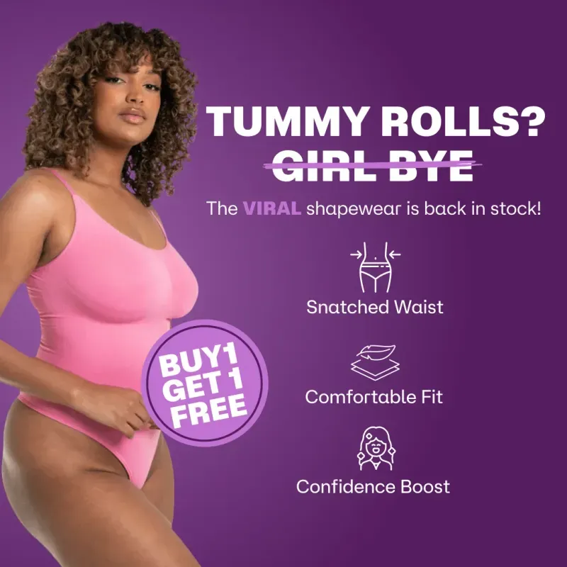 Shapewear static ad created by DDU Media