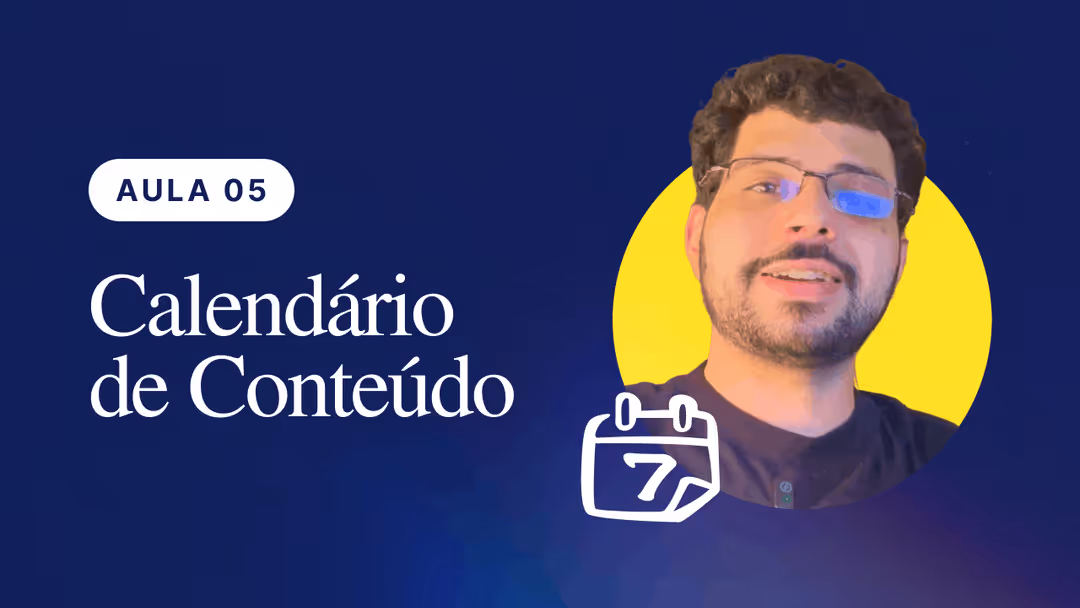 Calendário editorial e agendamento de conteúdo