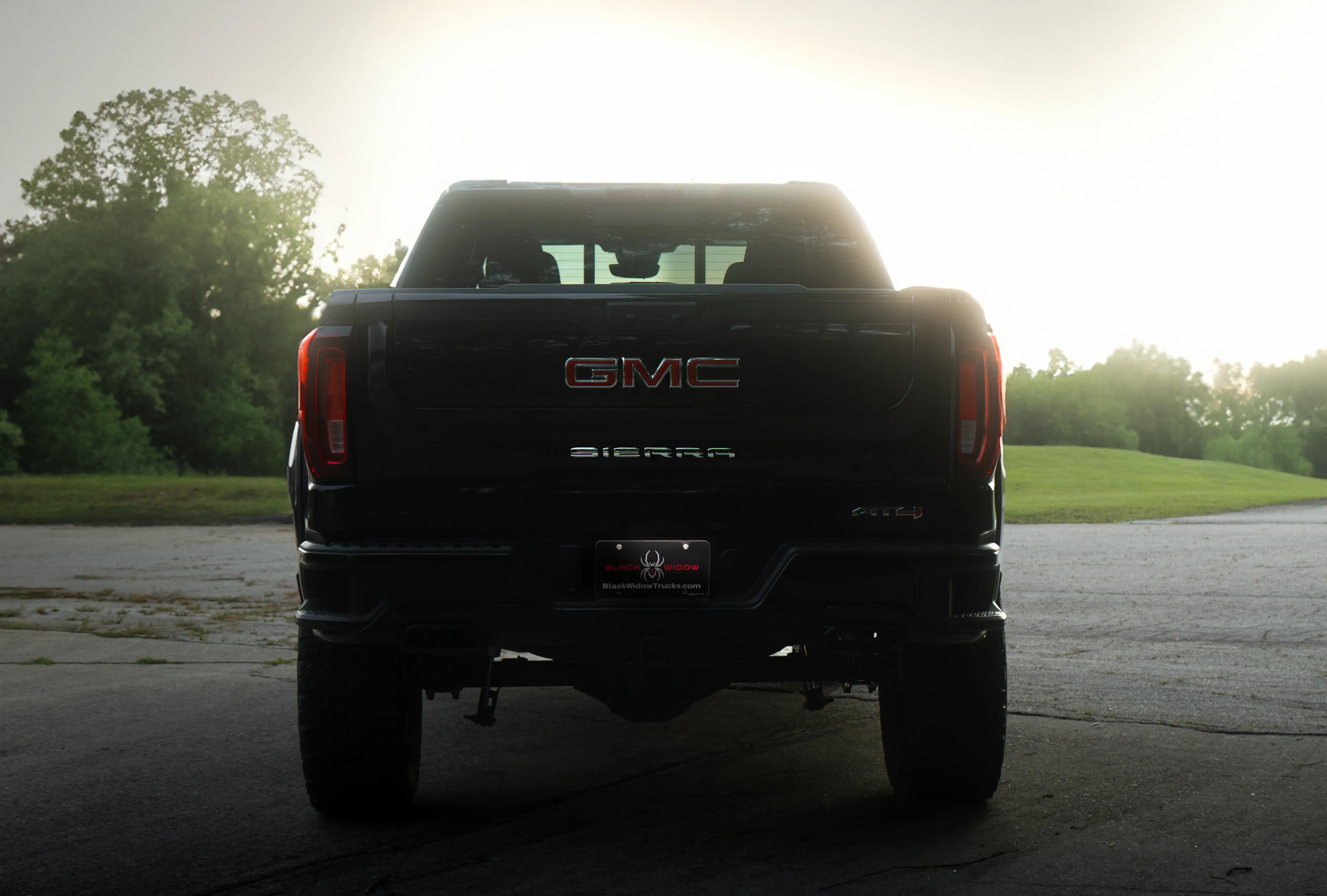 Black Widow automotive photography