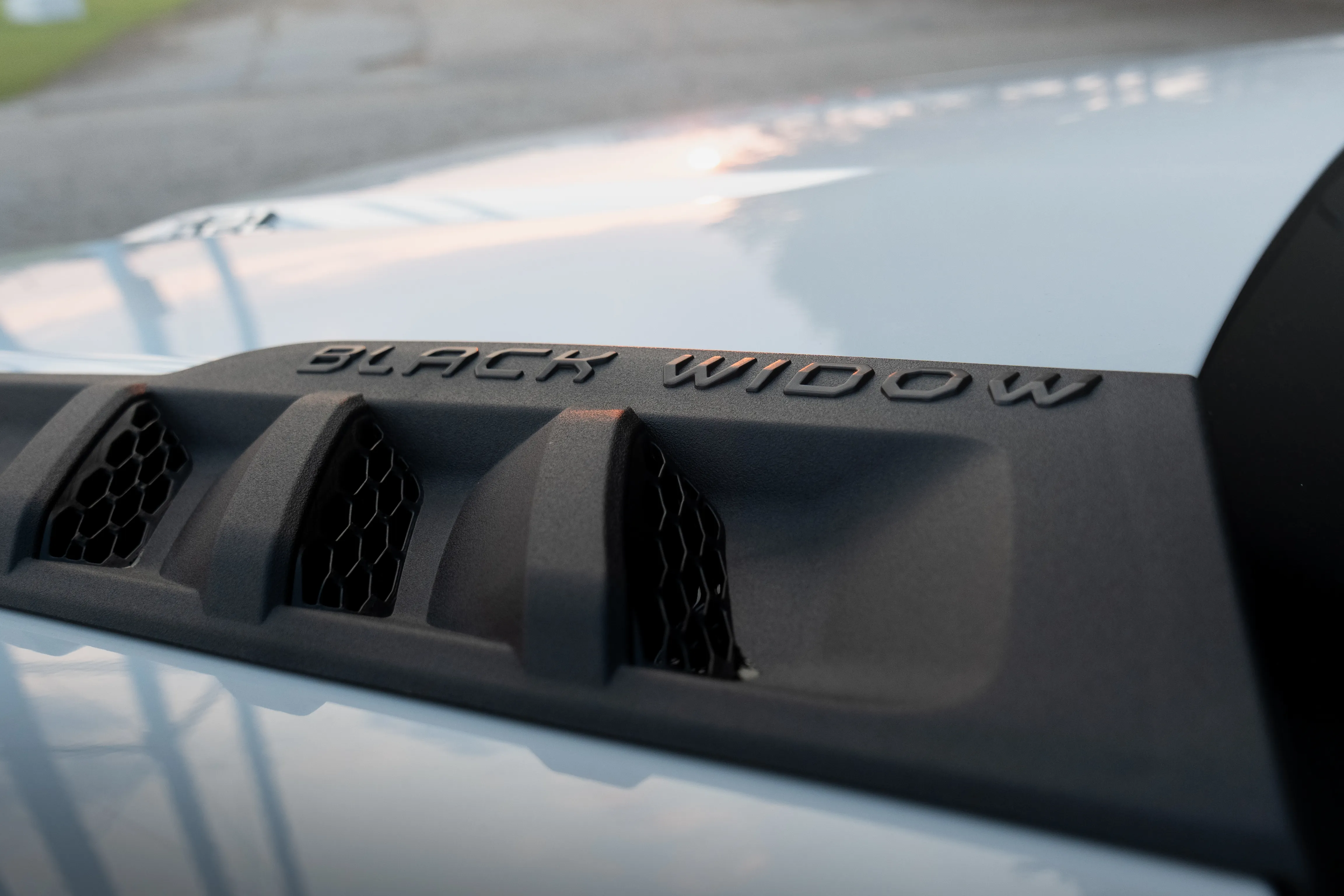 Black Widow automotive photography