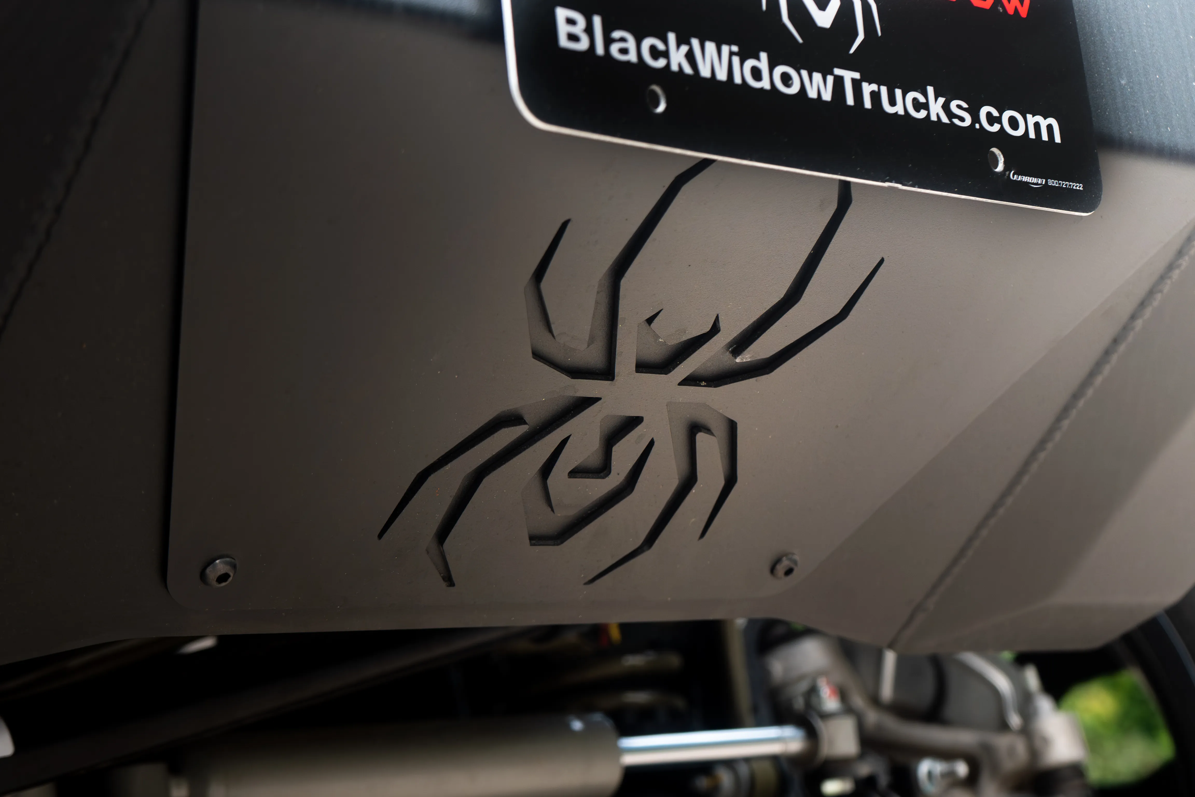 Black Widow automotive photography