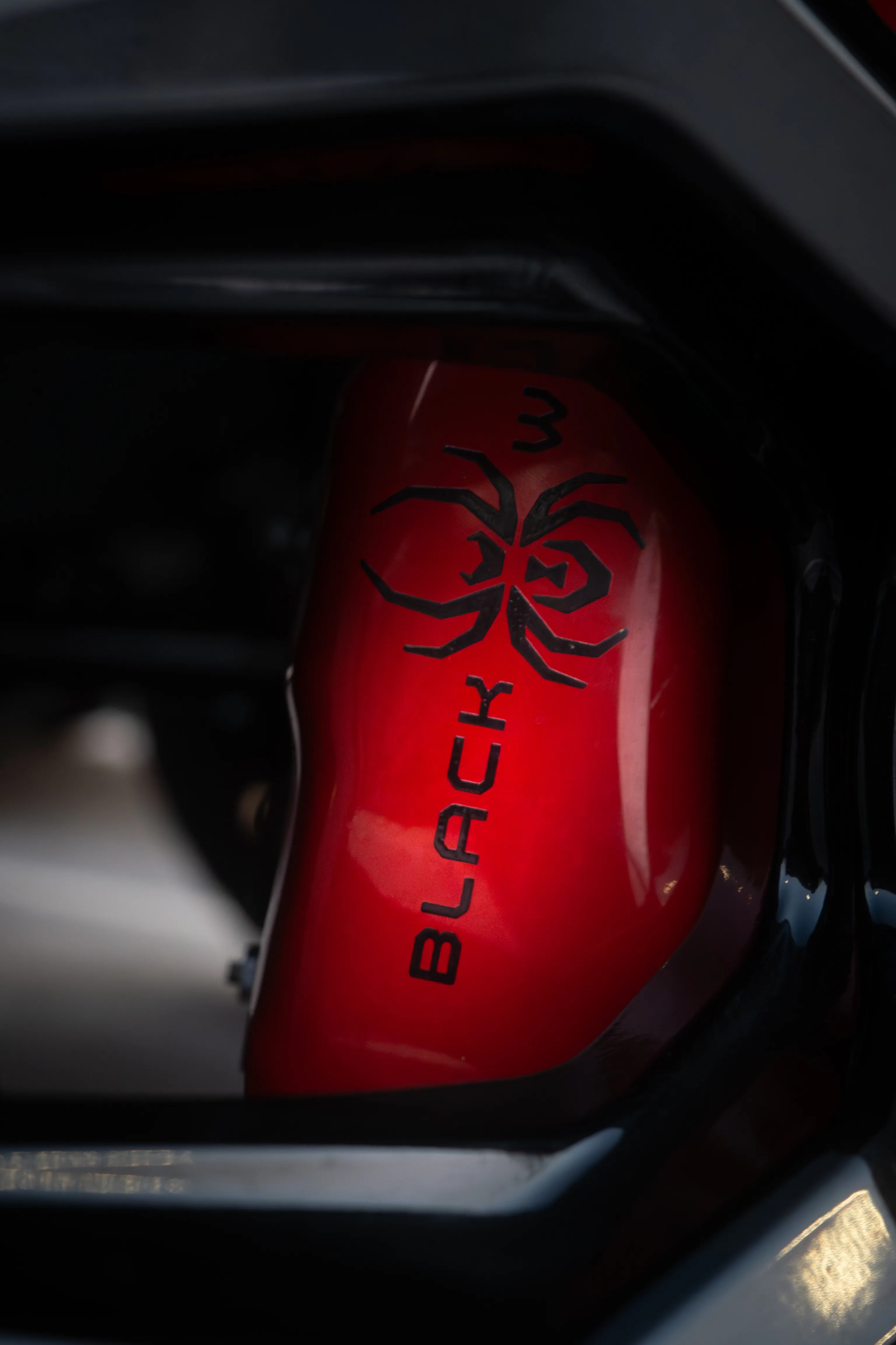 Black Widow automotive photography