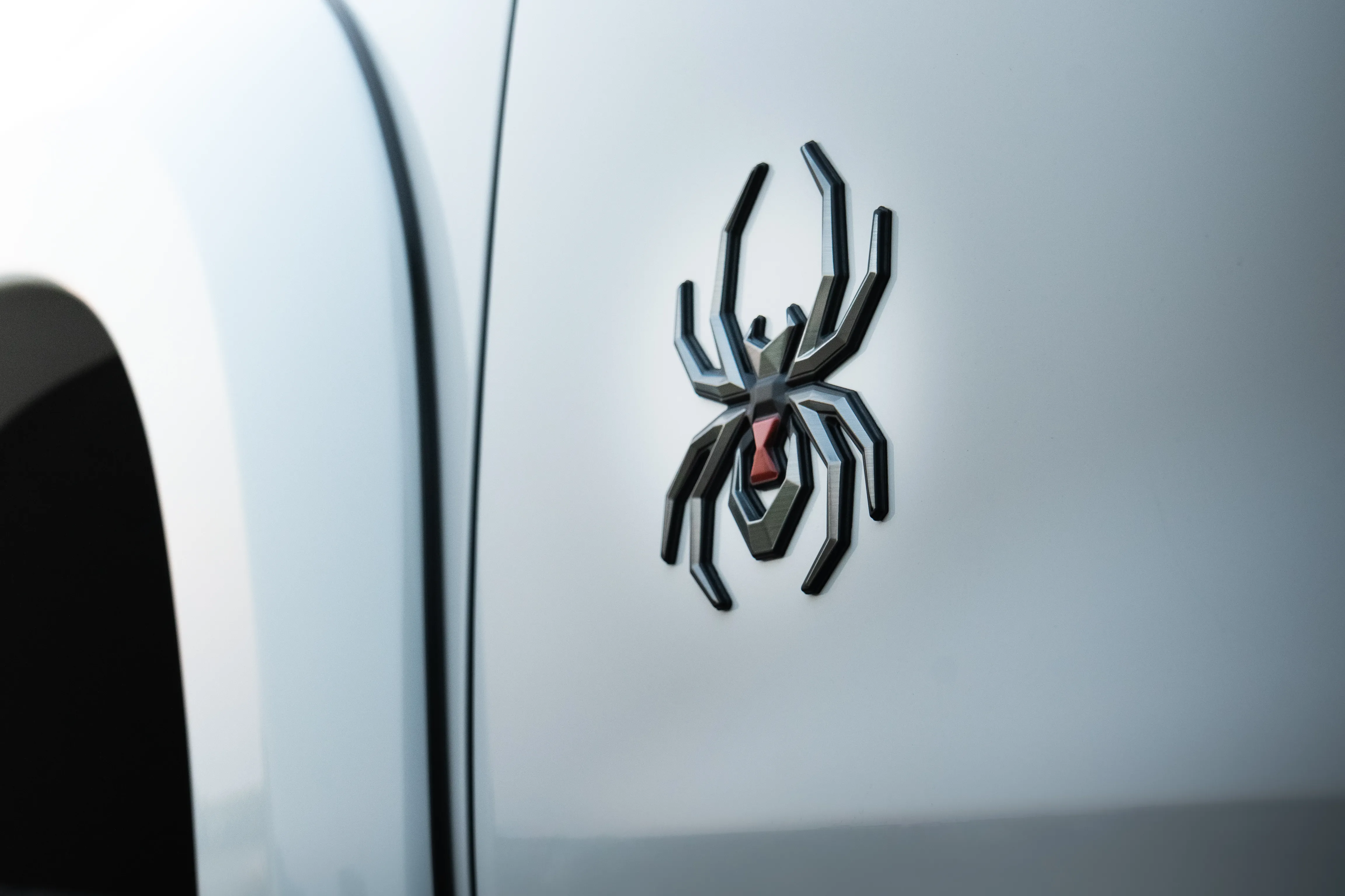 Black Widow automotive photography