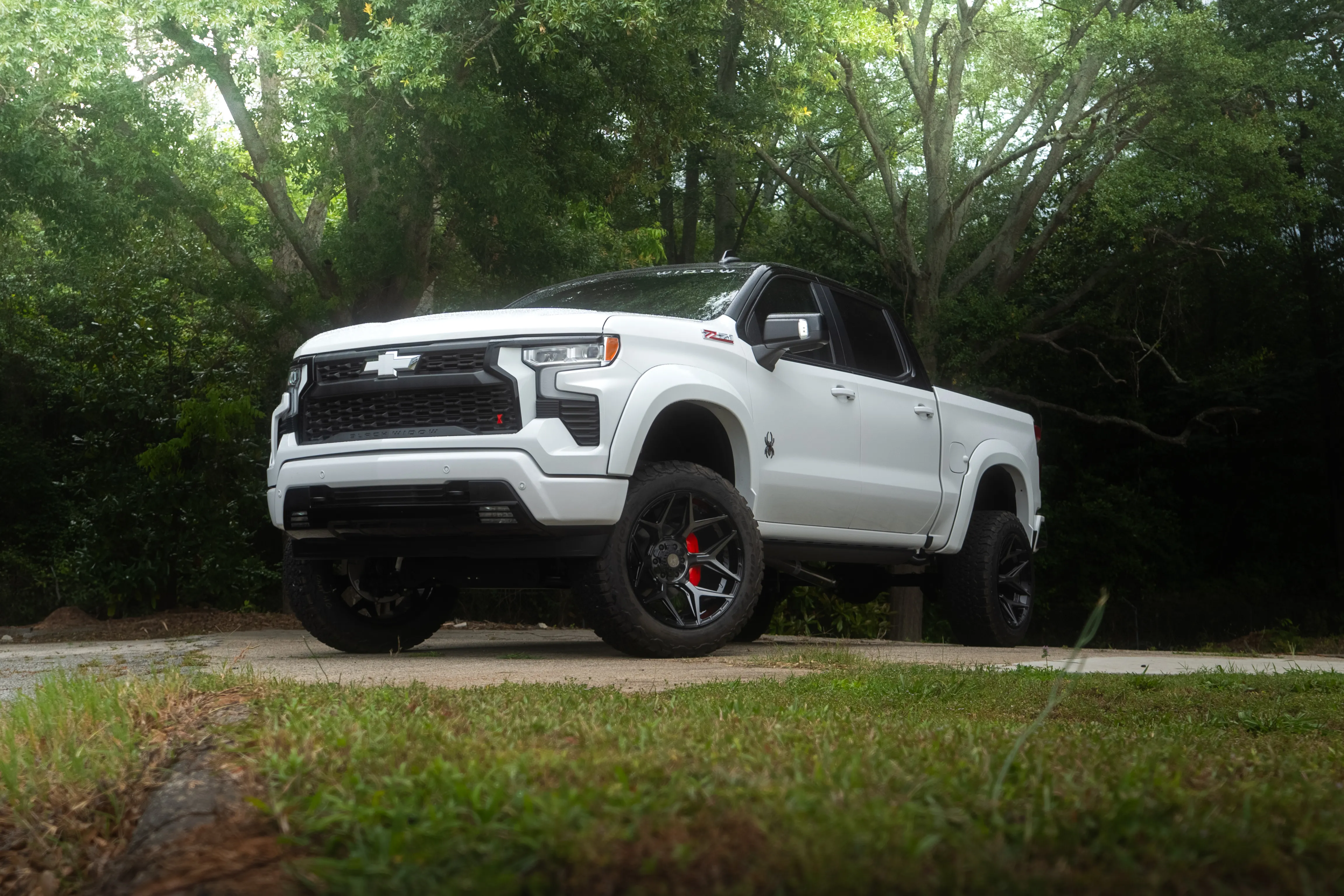 Black Widow automotive photography