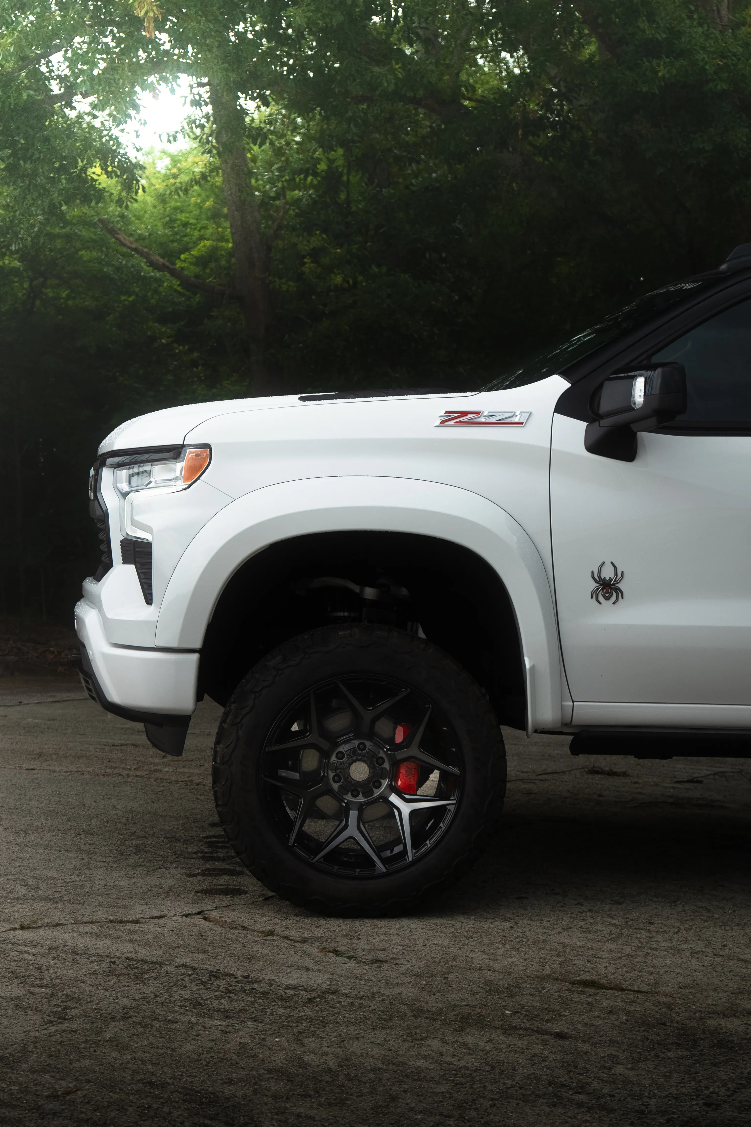 Black Widow automotive photography