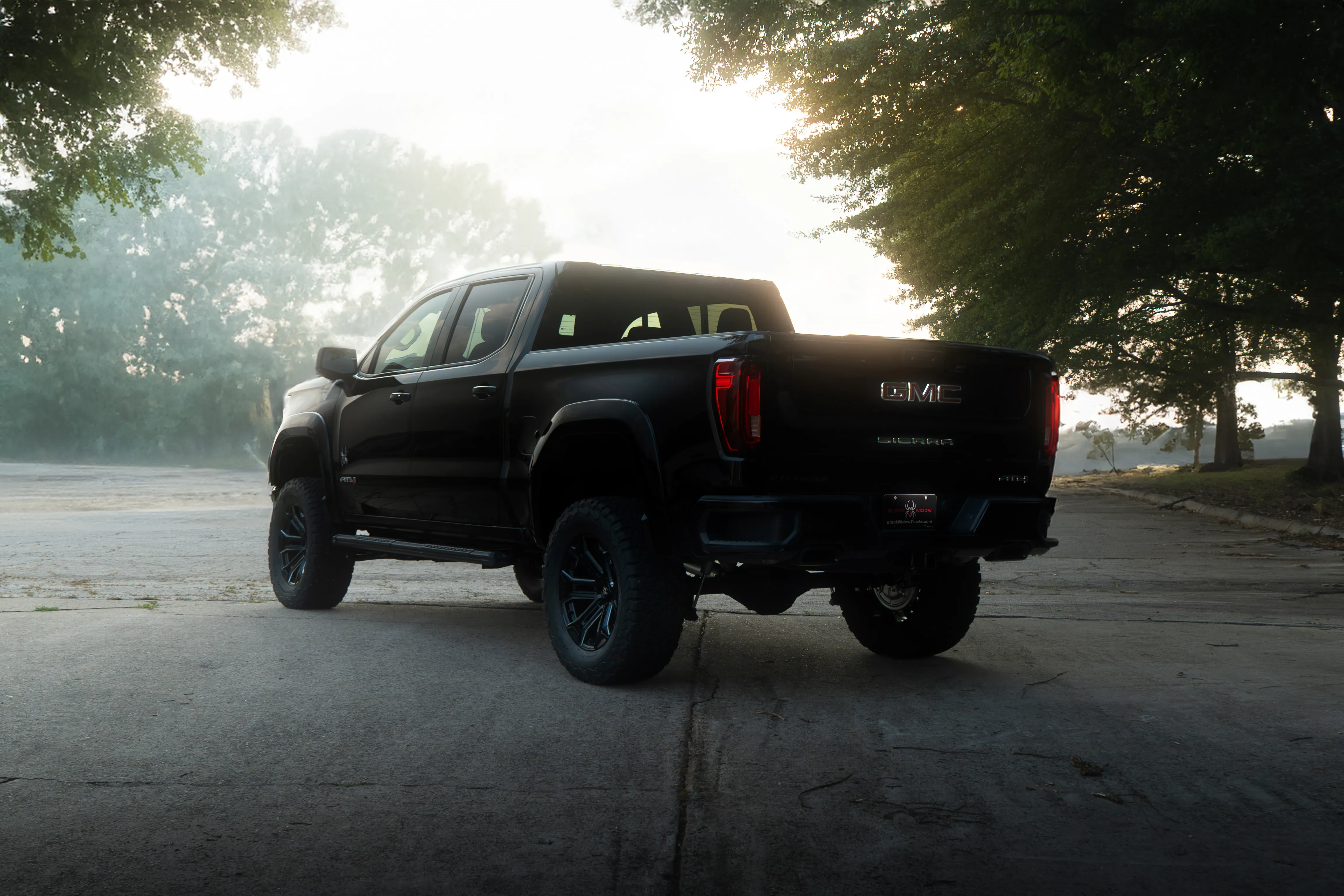 Black Widow automotive photography