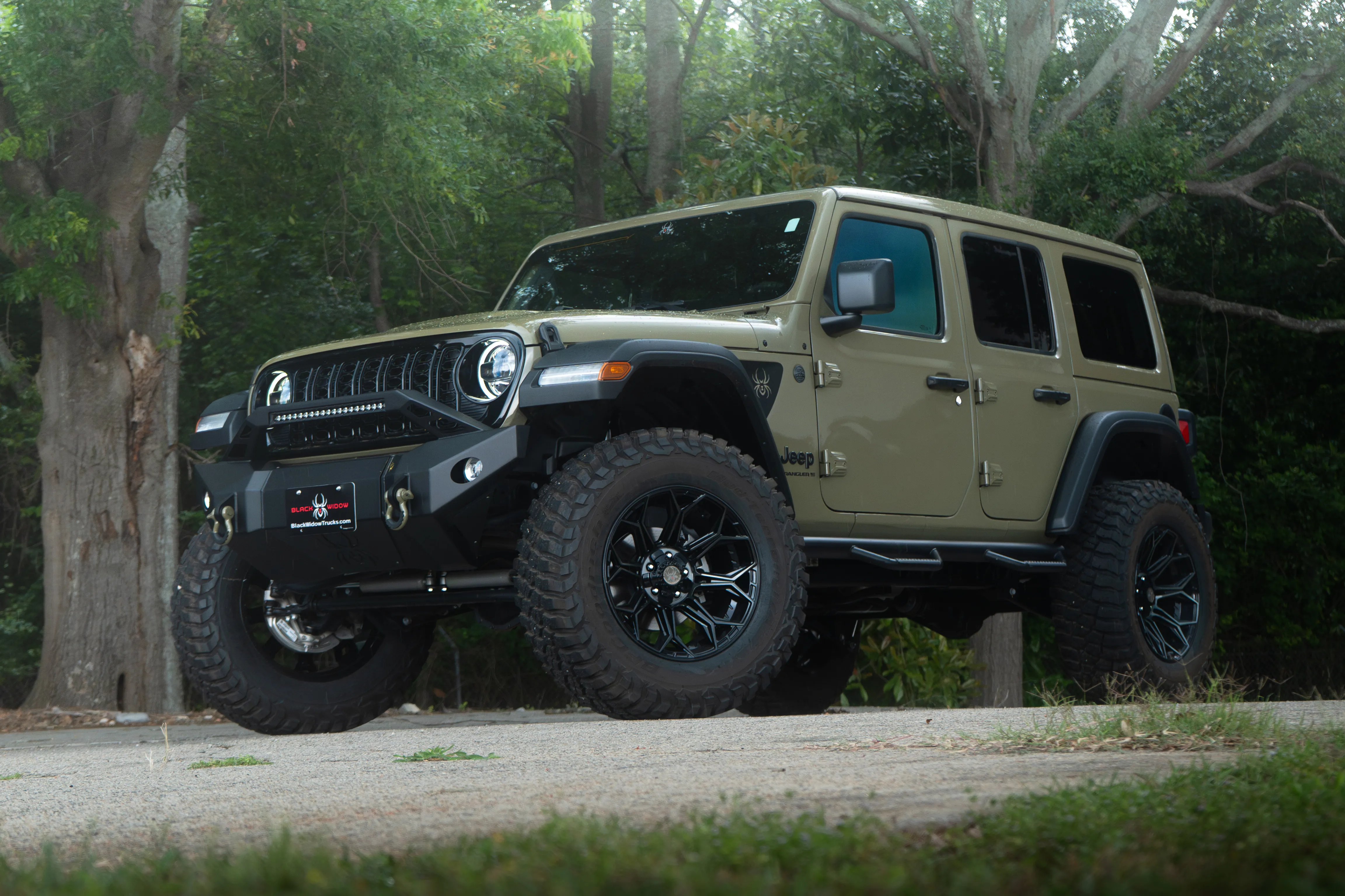 Black Widow automotive photography