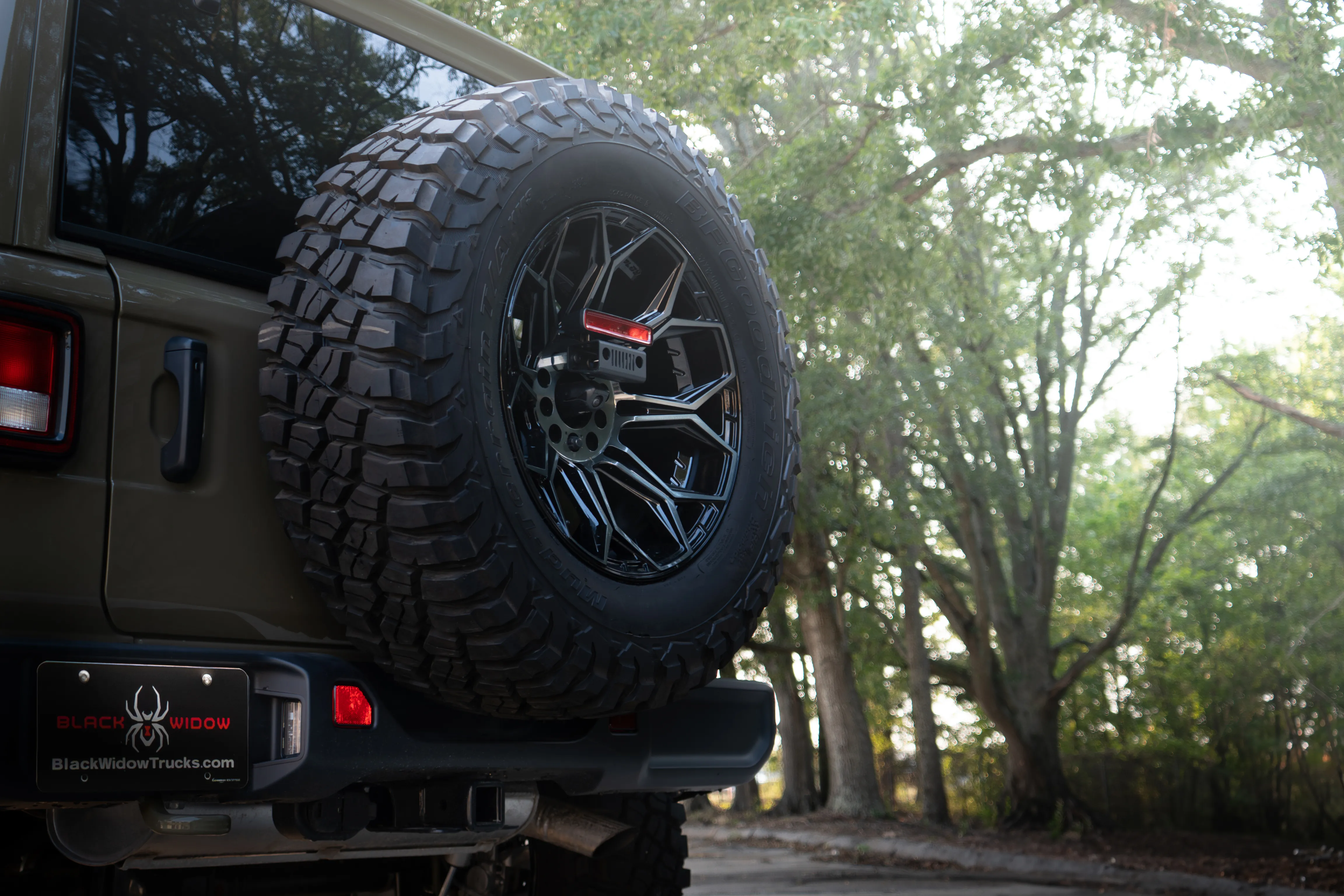 Black Widow automotive photography