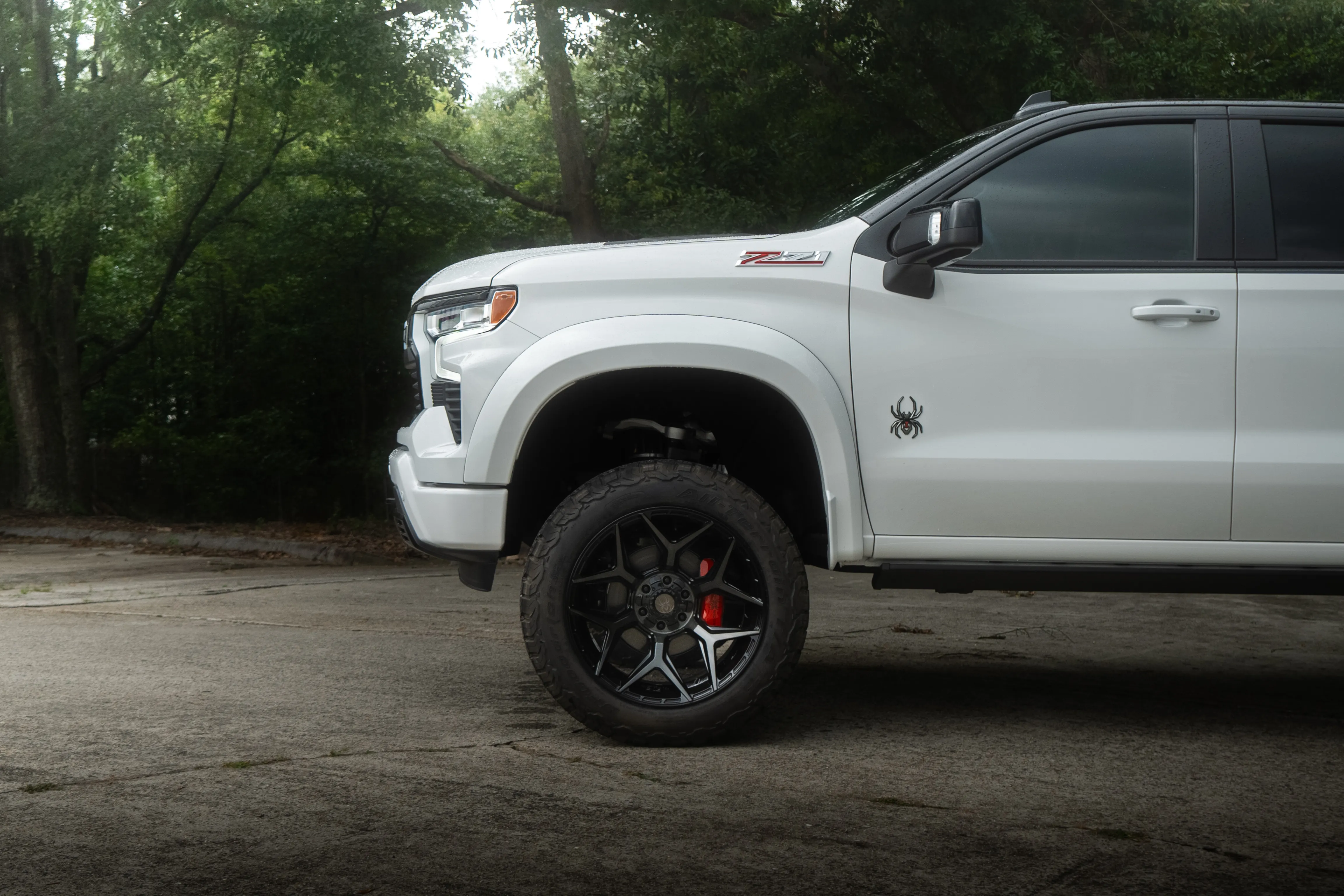 Black Widow automotive photography