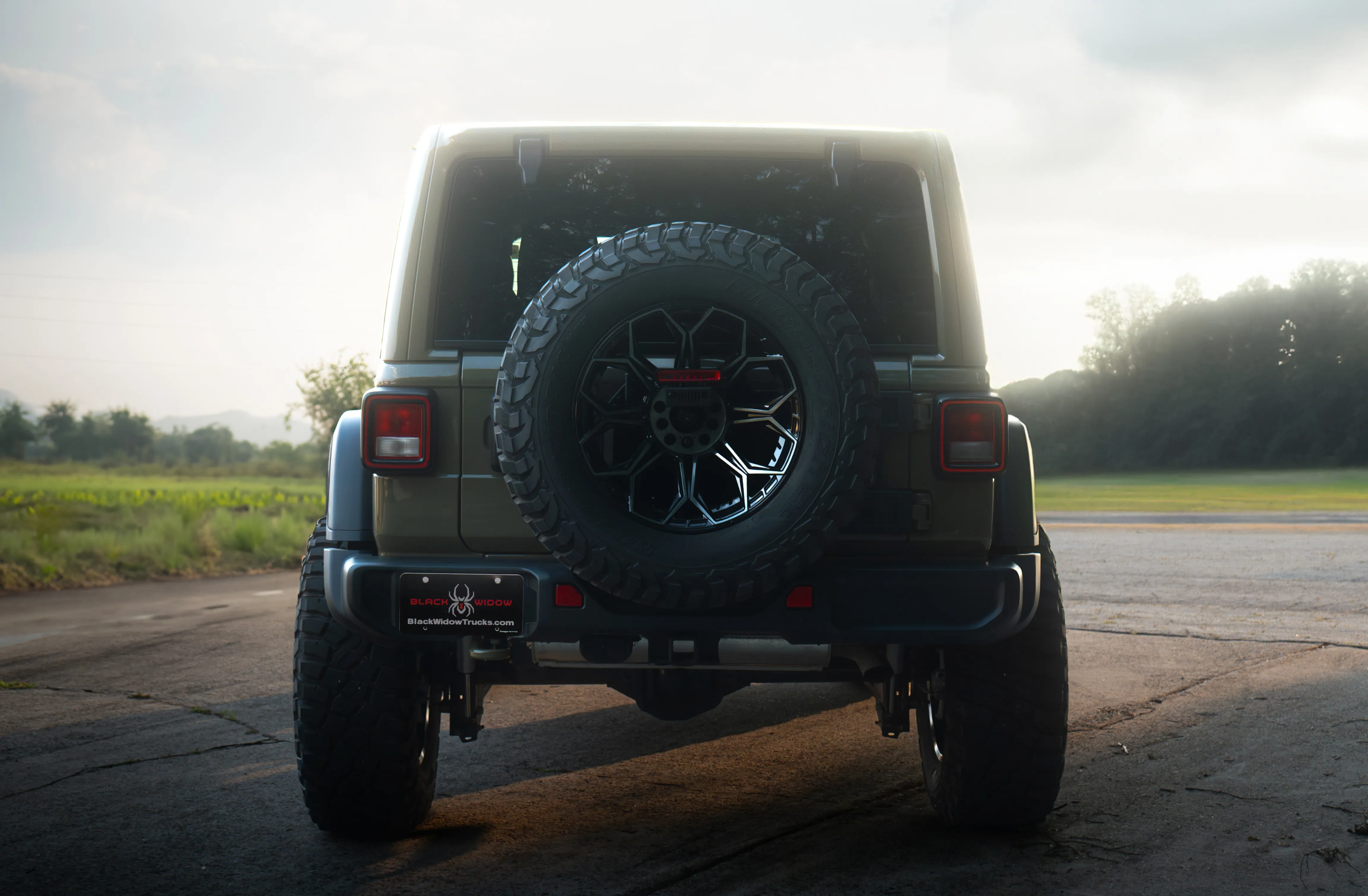 Black Widow automotive photography