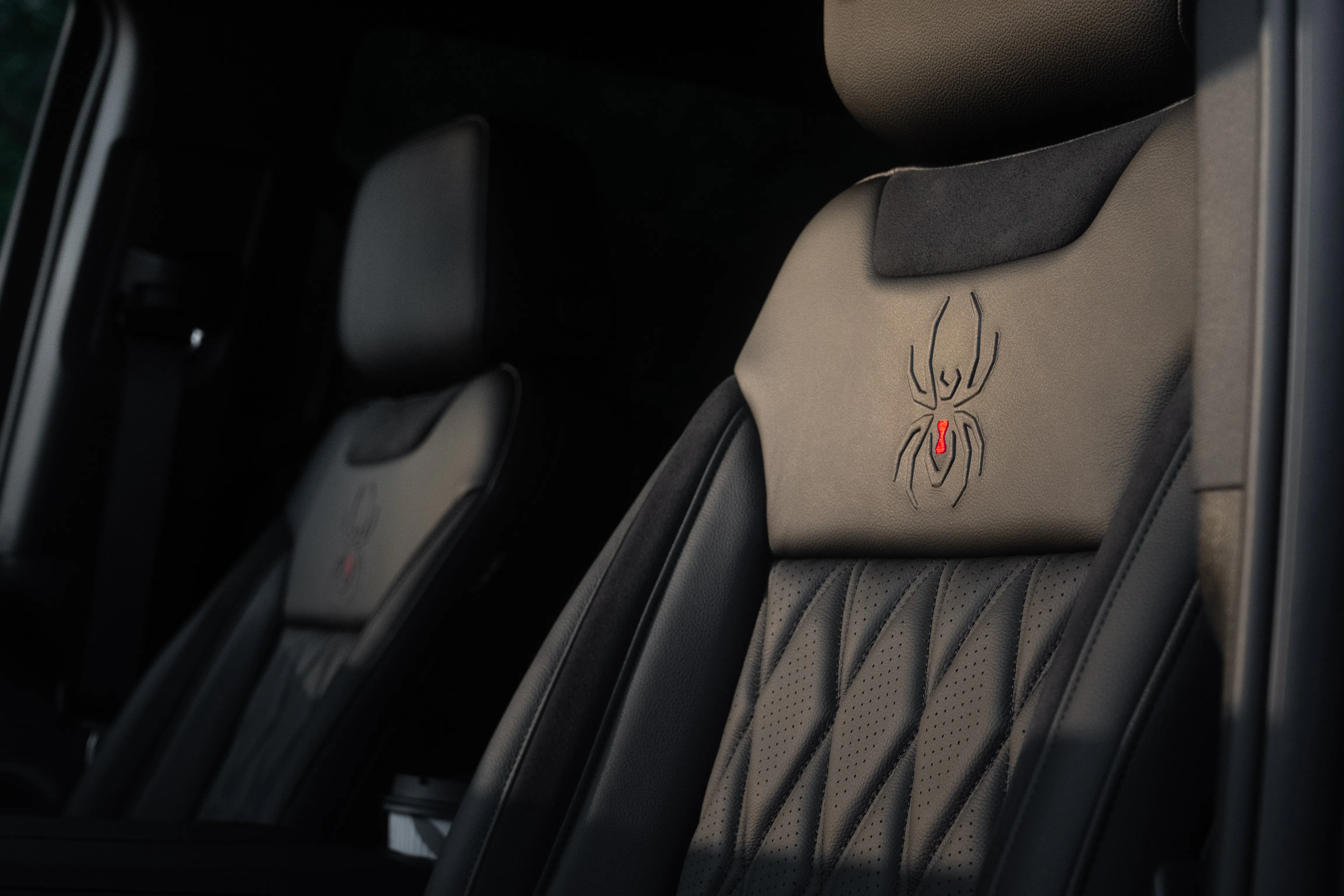 Black Widow automotive photography