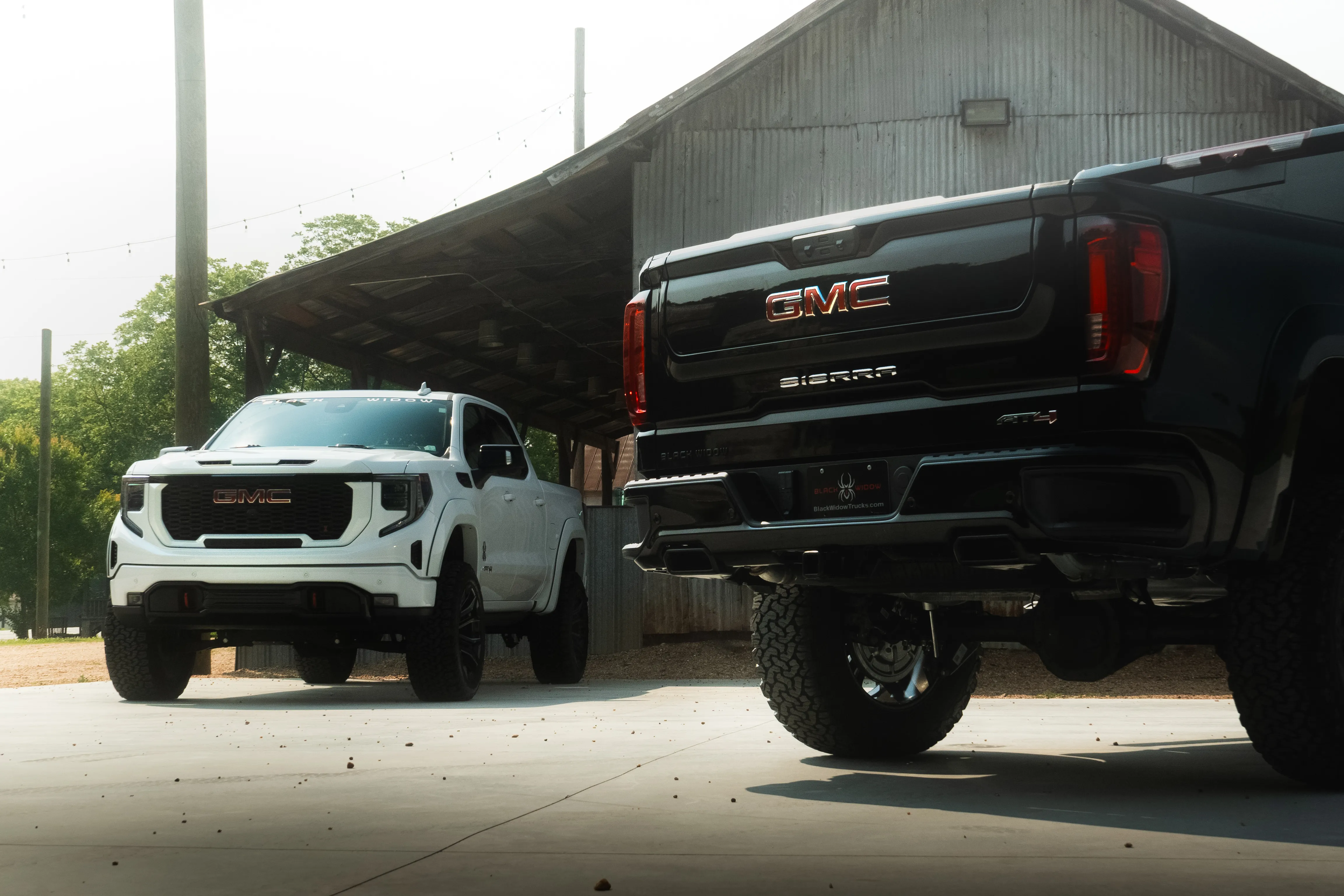 Black Widow automotive photography