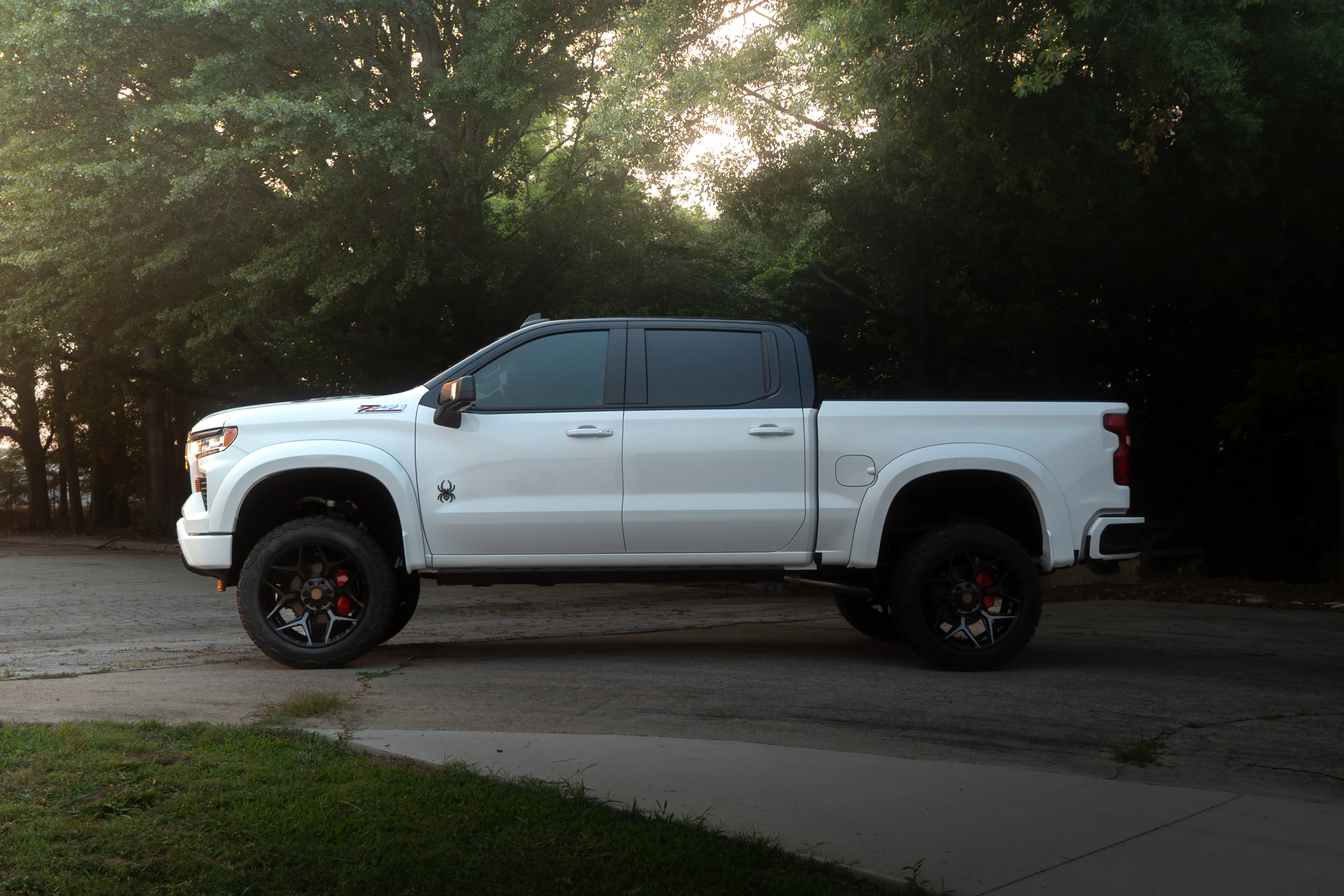 Black Widow automotive photography