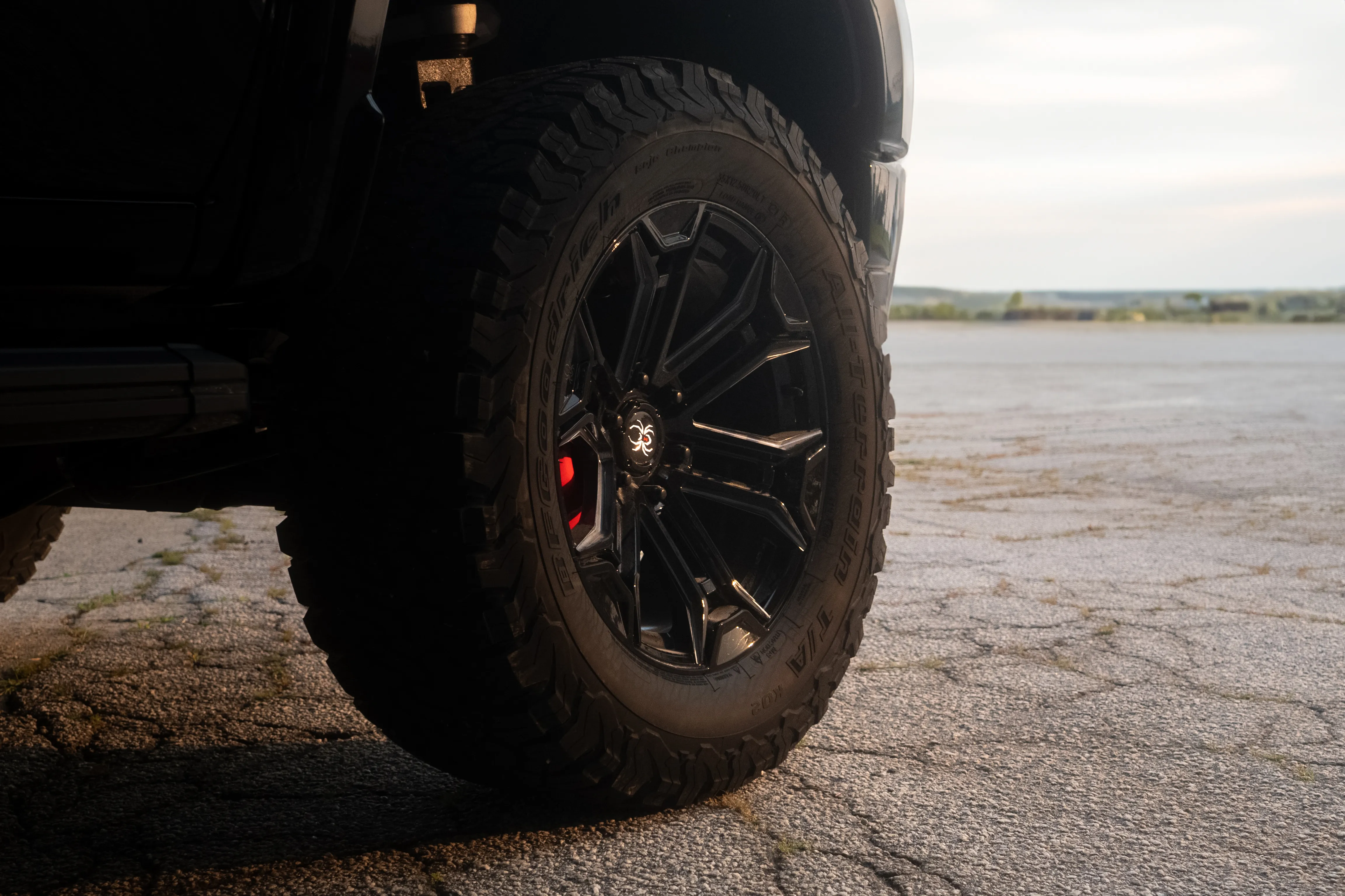 Black Widow automotive photography