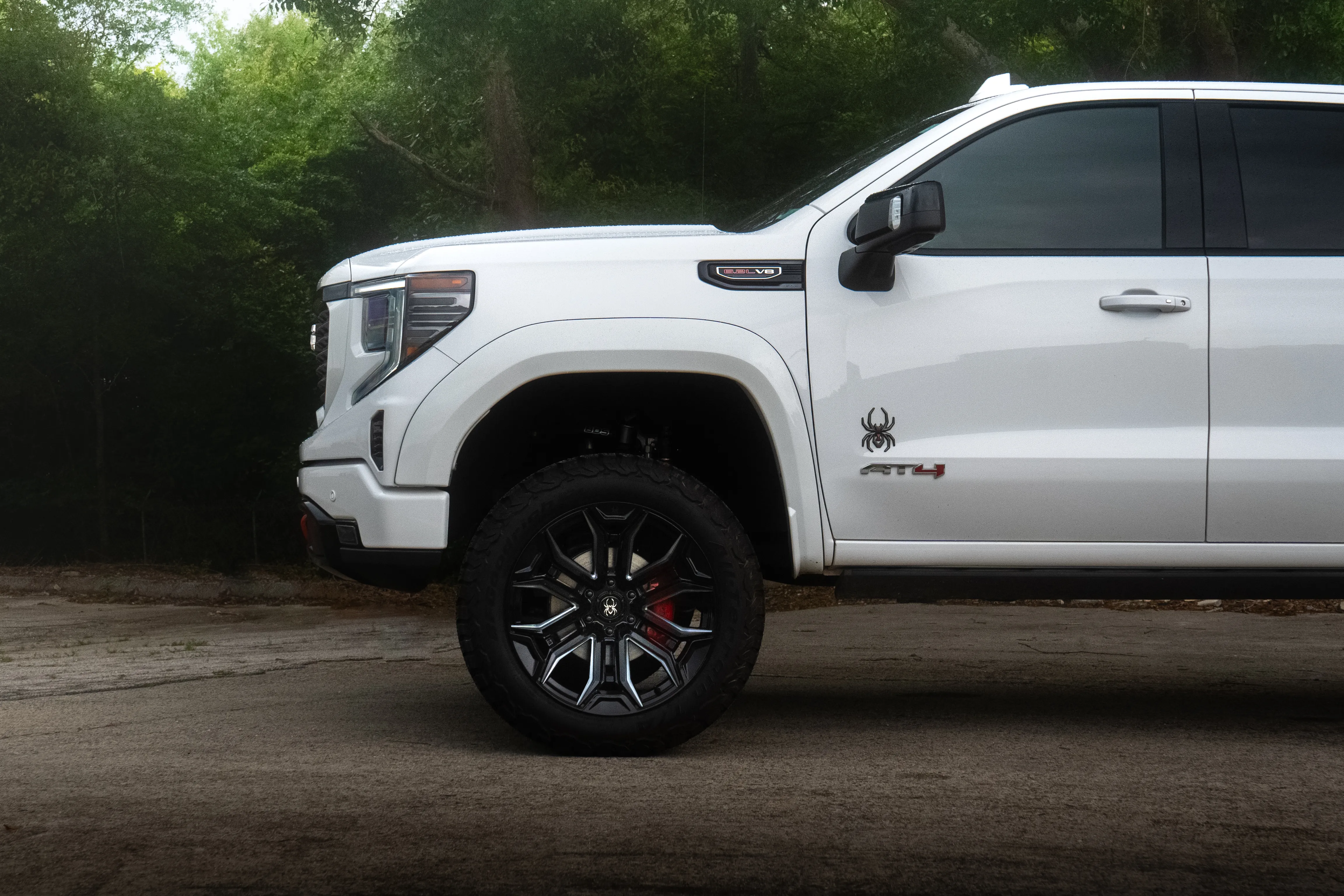 Black Widow automotive photography