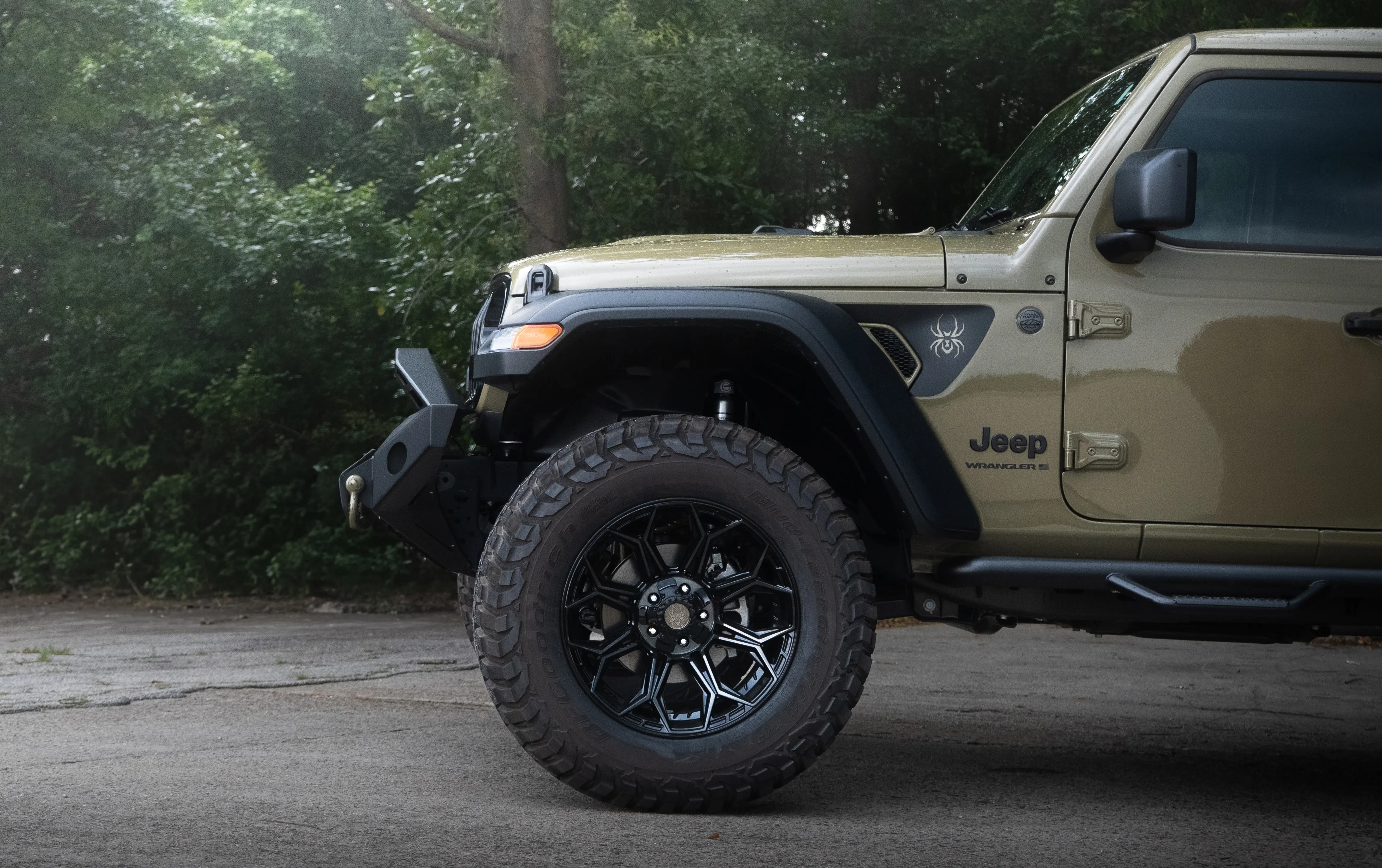 Black Widow automotive photography