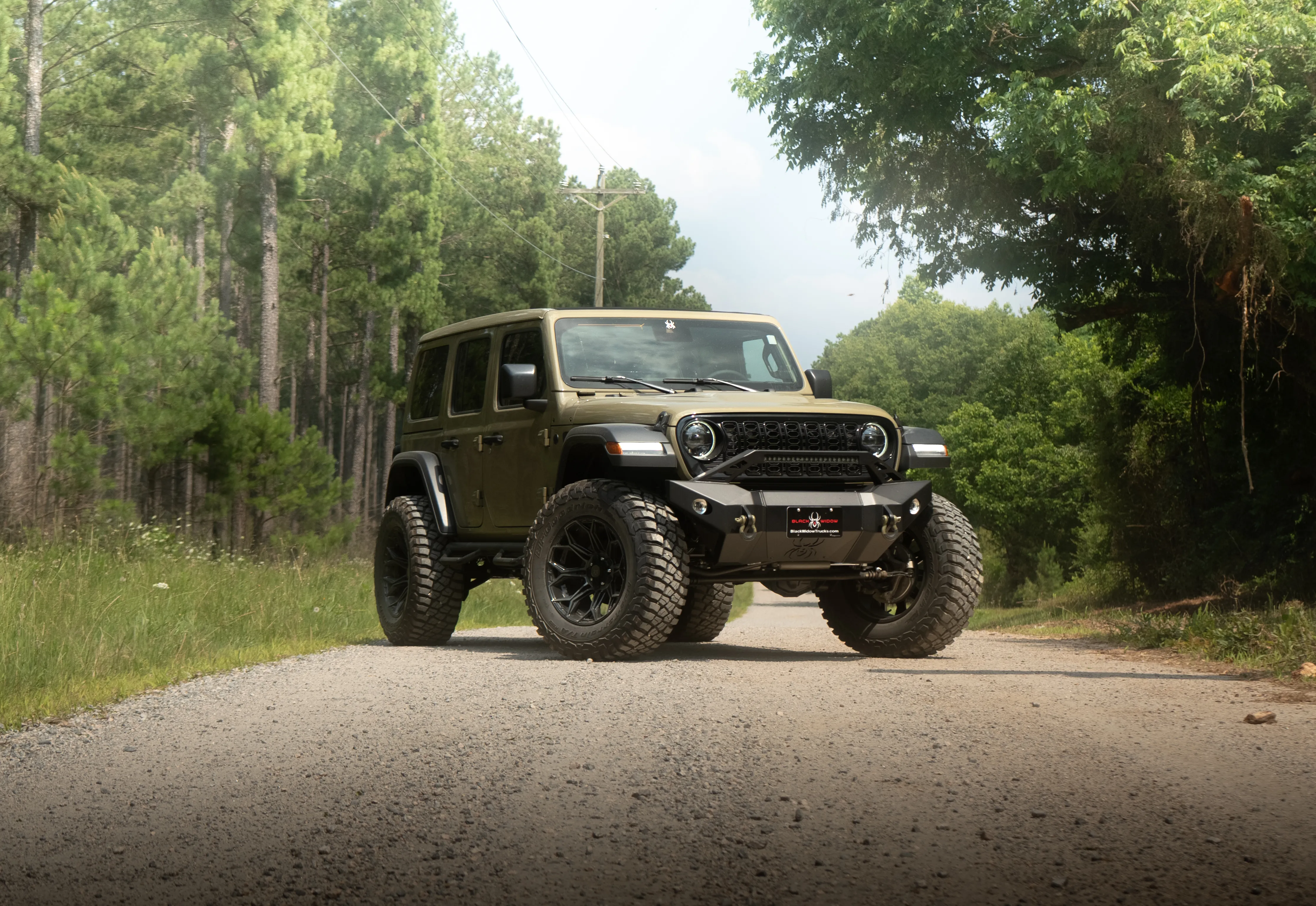 Black Widow automotive photography