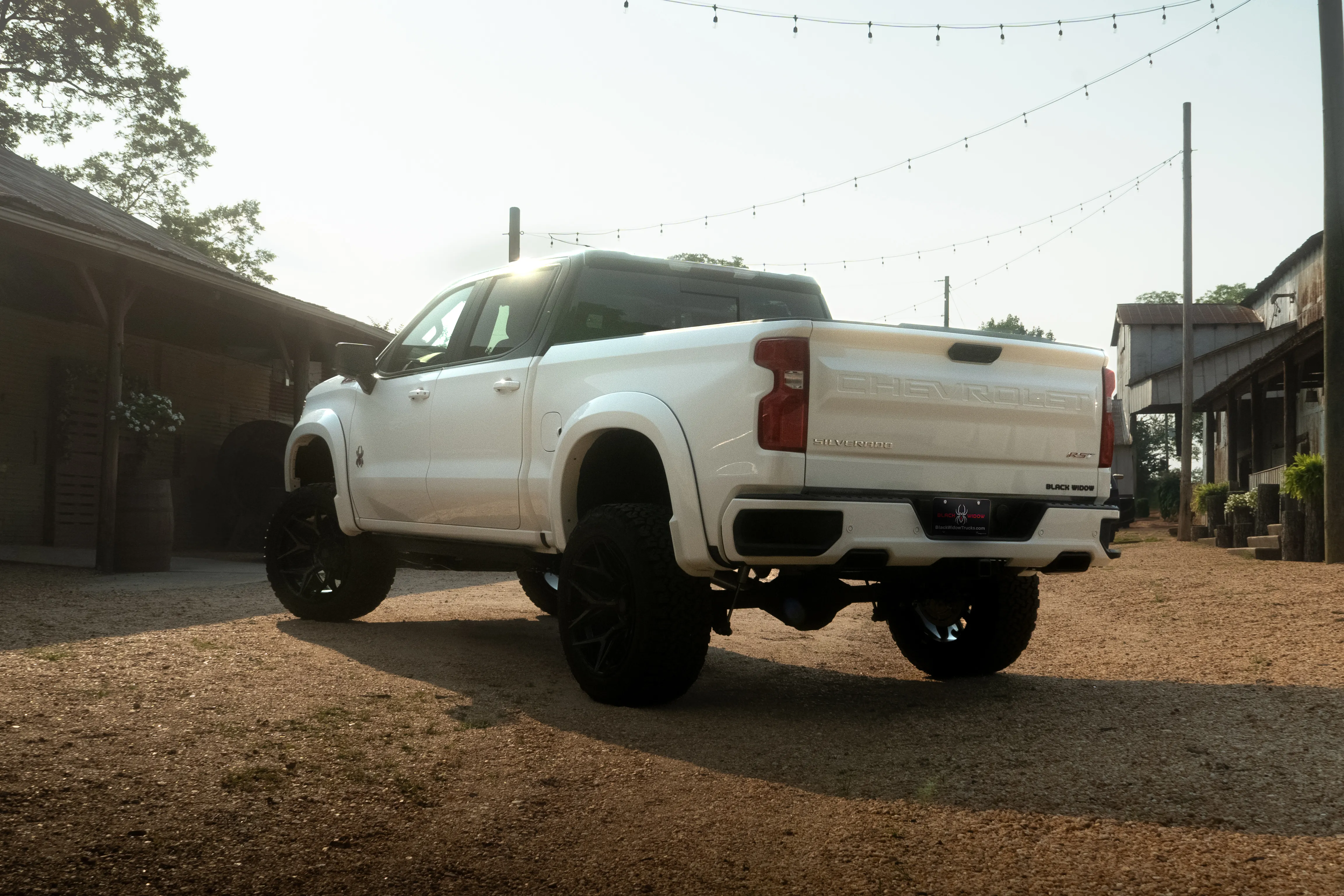 Black Widow automotive photography