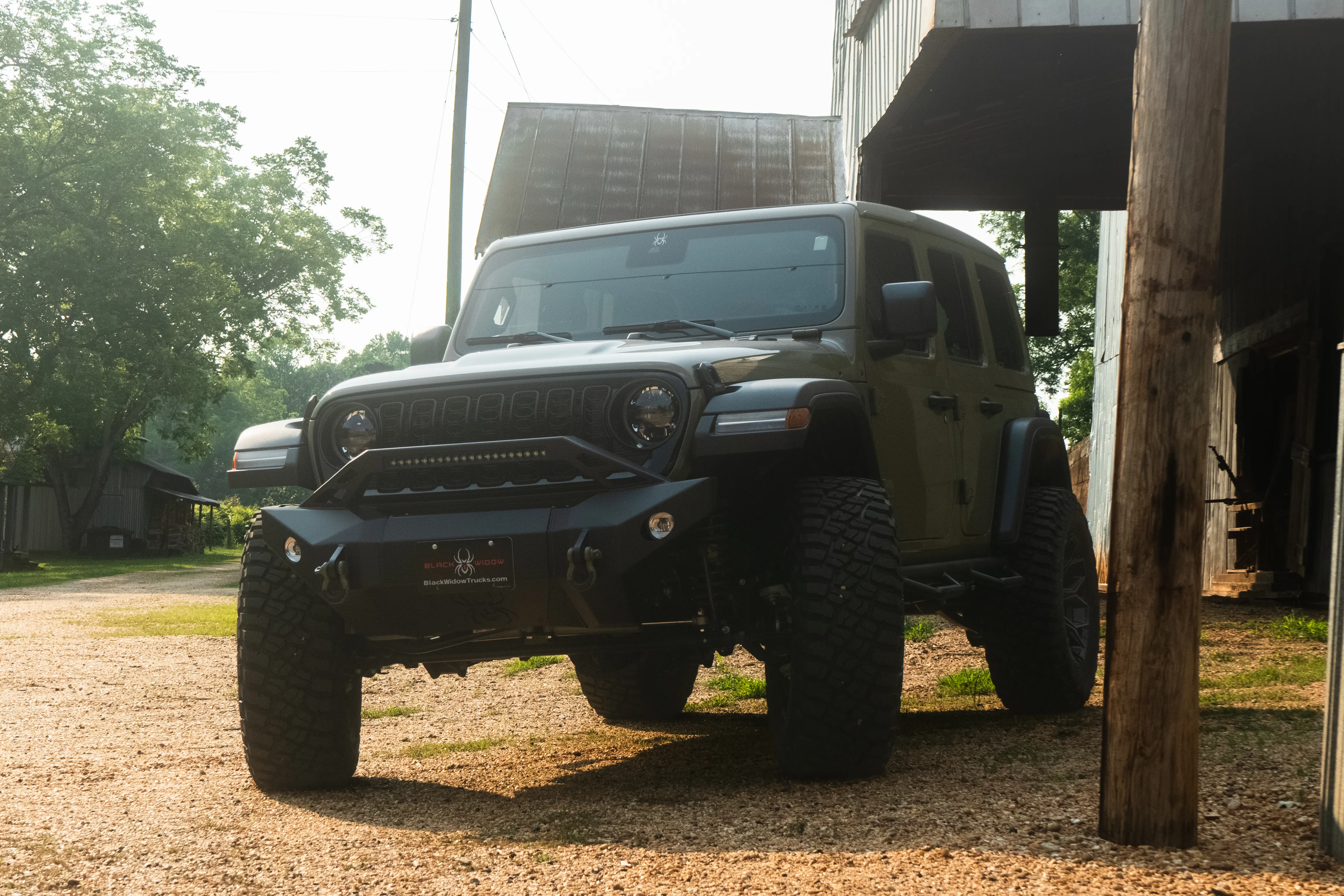 Black Widow automotive photography