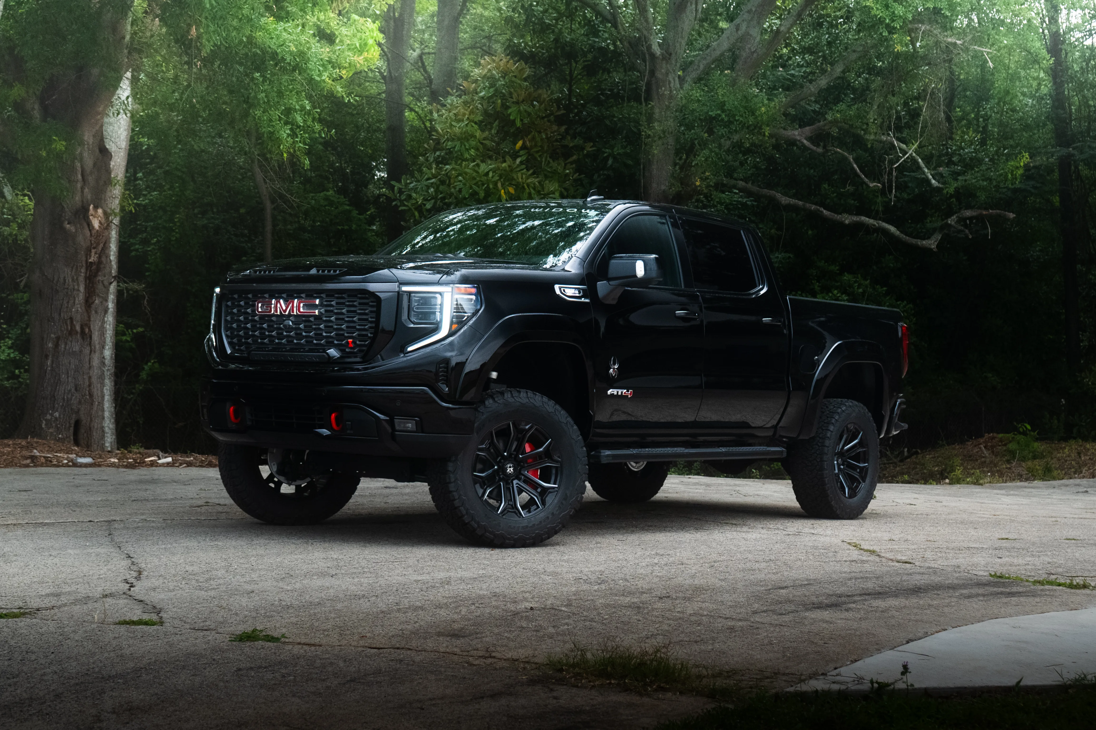 Black Widow automotive photography