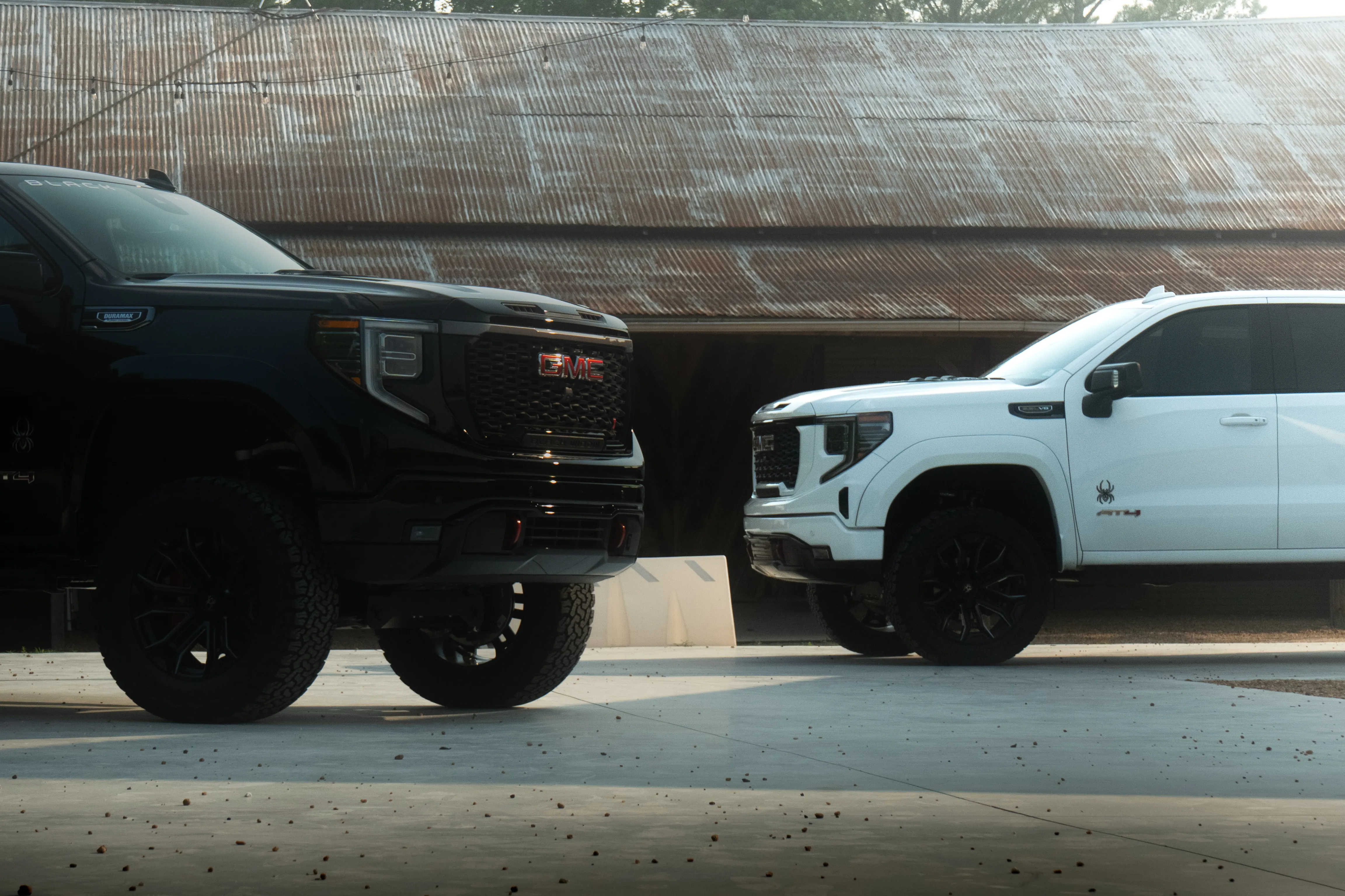 Black Widow automotive photography