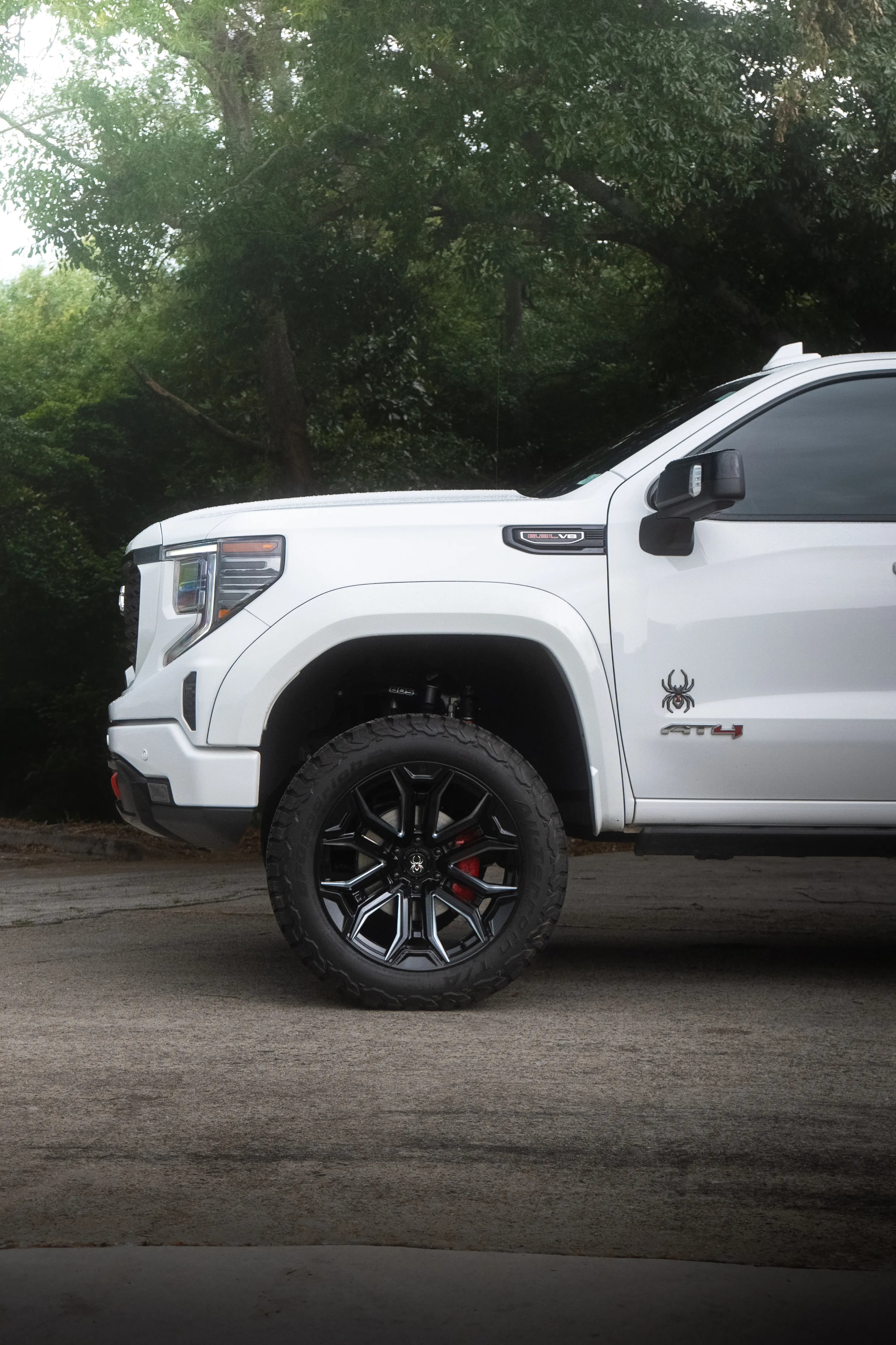 Black Widow automotive photography