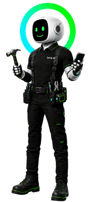 Lacy.ai™ AI Phone Agent robot