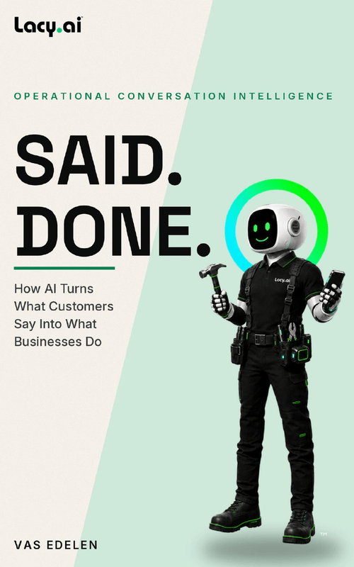 Cover of SAID. DONE. by Vas Edelen