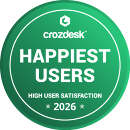 Crozdesk Happiest Users 2026