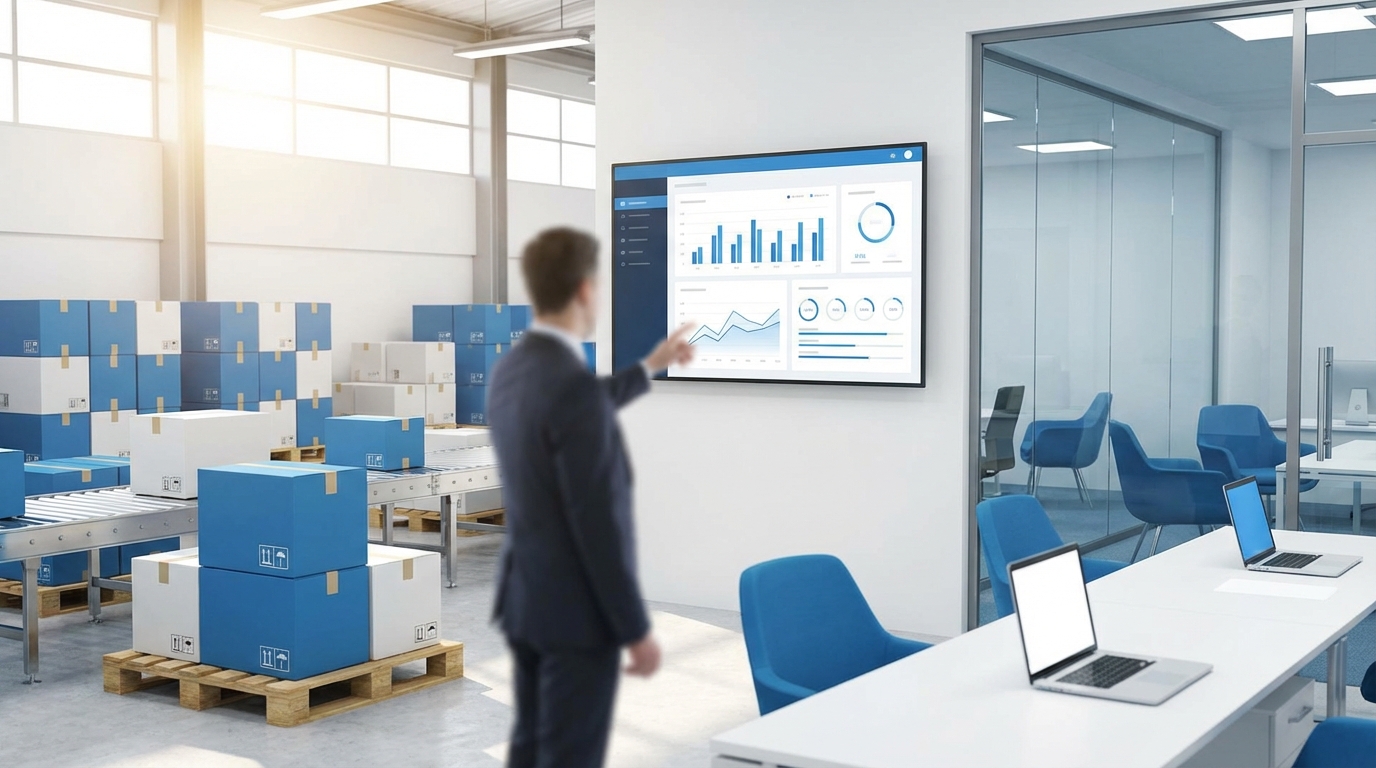 Dashboard met grafieken en KPI's voor een verhuisbedrijf - data-analyse en bedrijfsinzichten