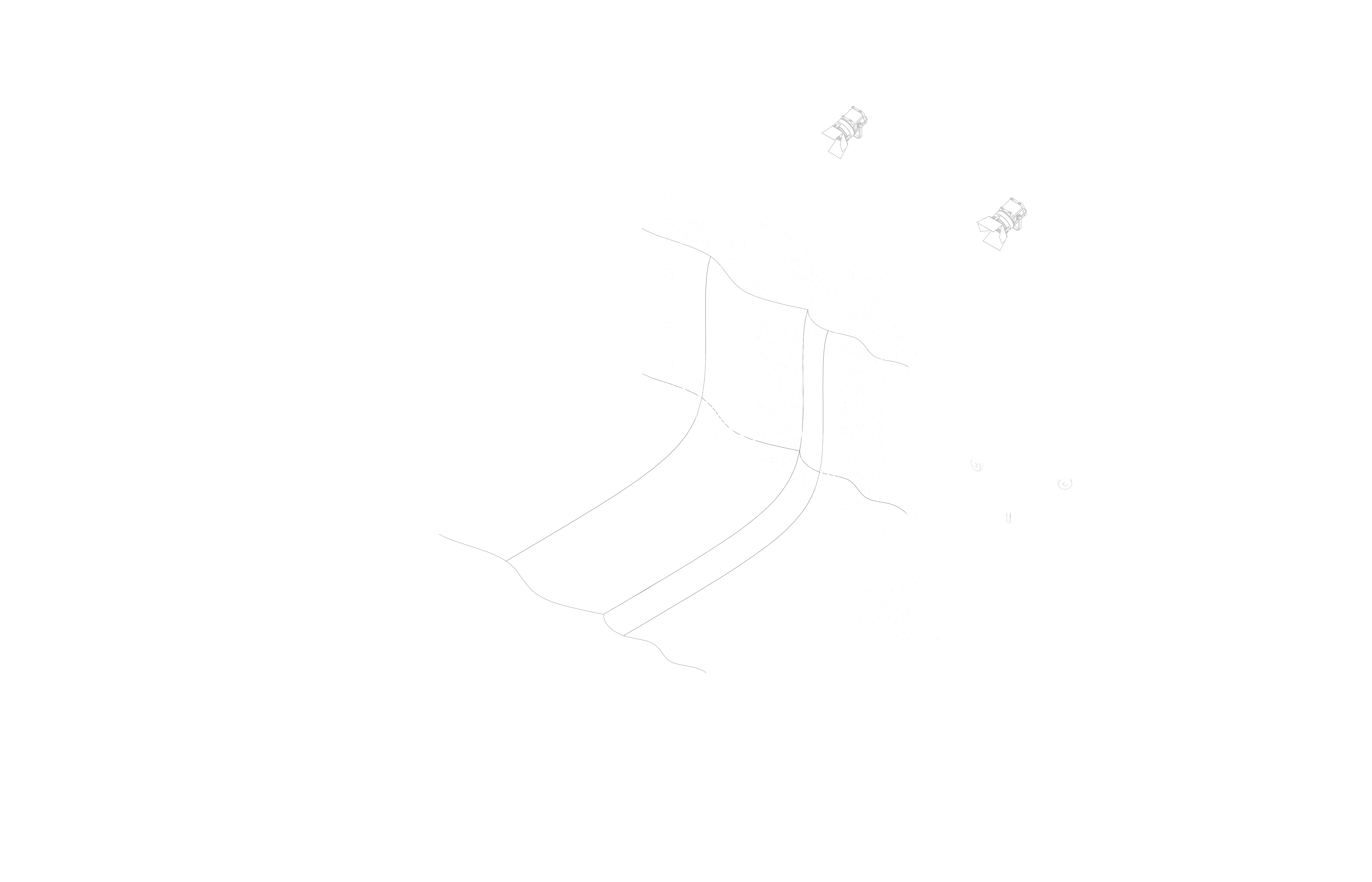 Balmain — axonometric technical planning study from the Select Input portfolio.