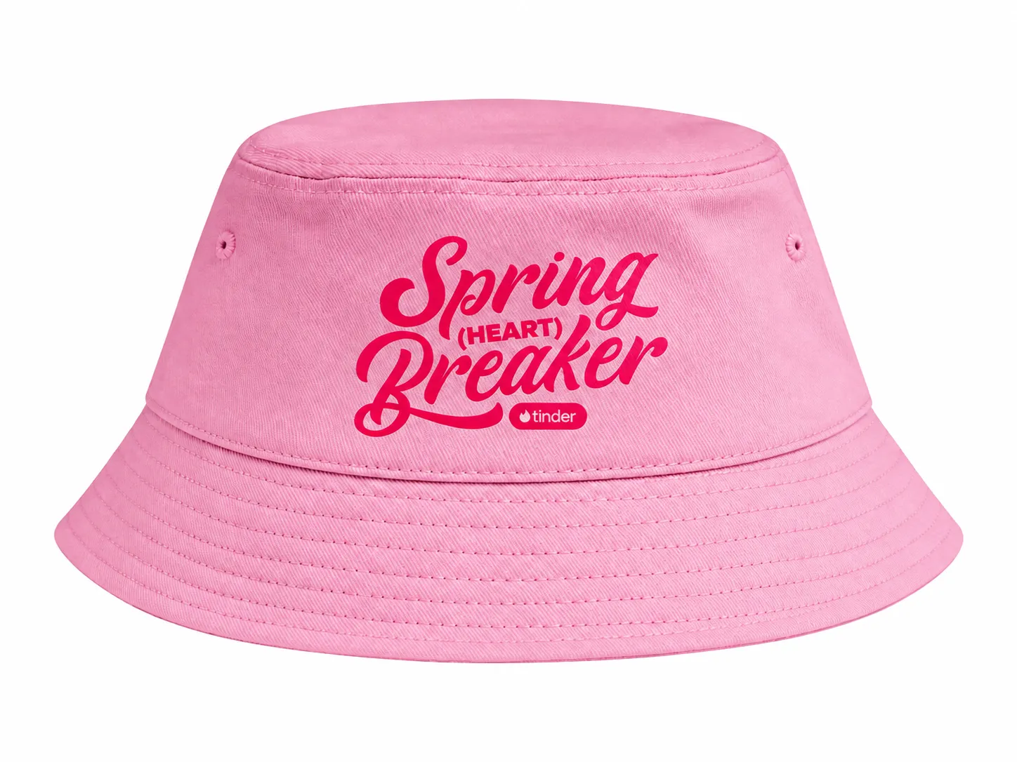 Pink Tinder Spring Heart Breaker bucket hat product reference