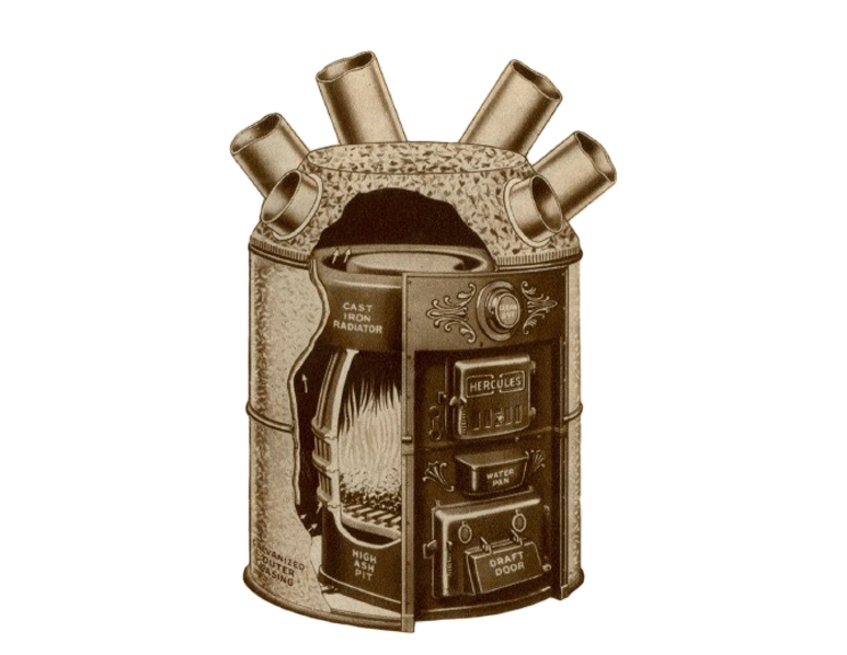 1935 octopus coal furnace