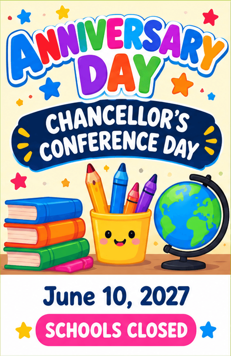 Anniversary Day flyer
