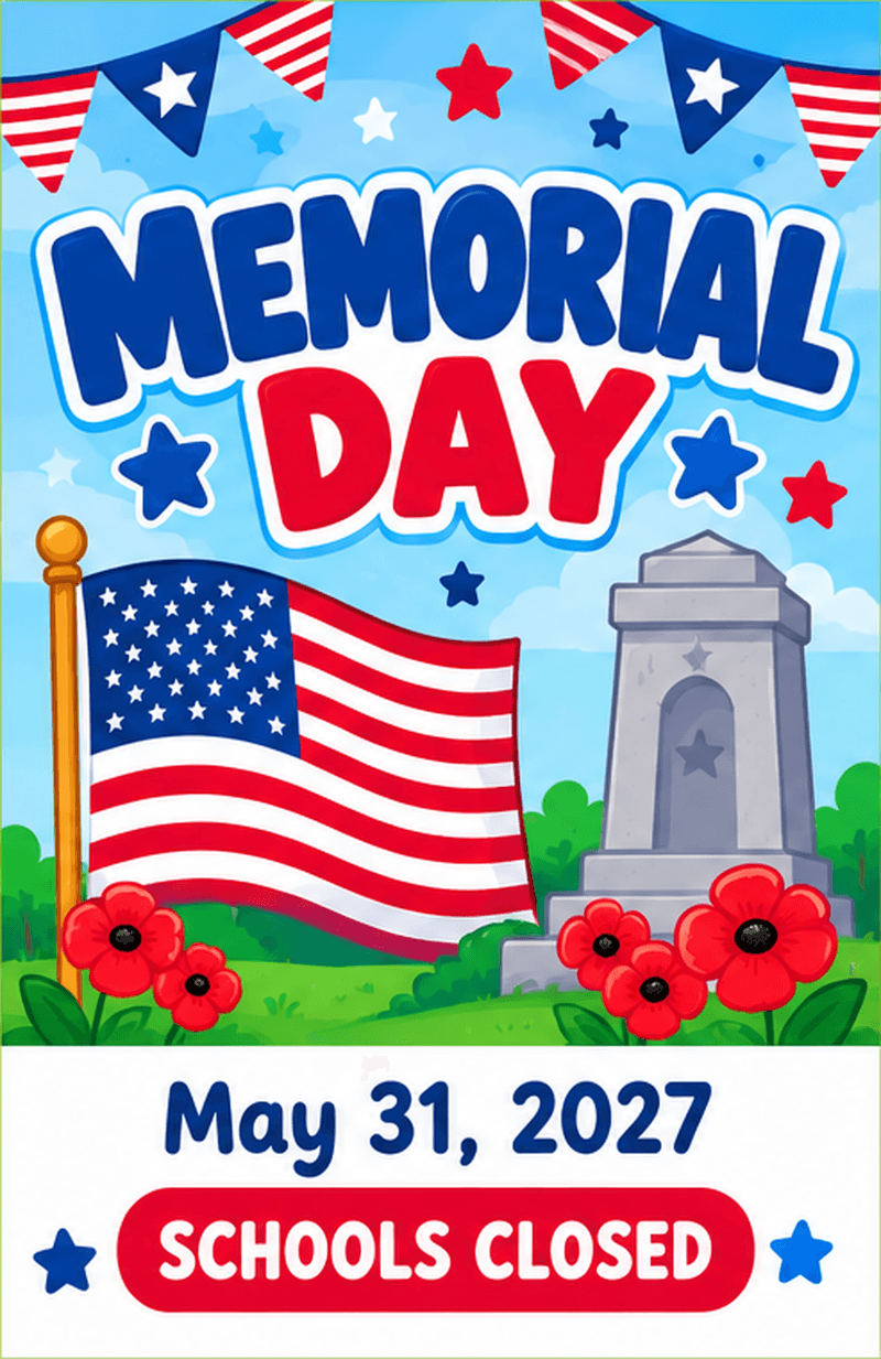 Memorial Day flyer
