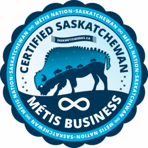 Certified Saskatchewan Métis Business seal