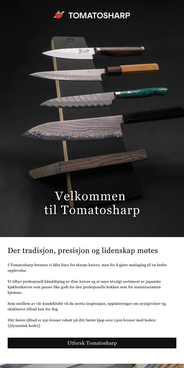 Eksklusivt tilbud nyhetsbrev