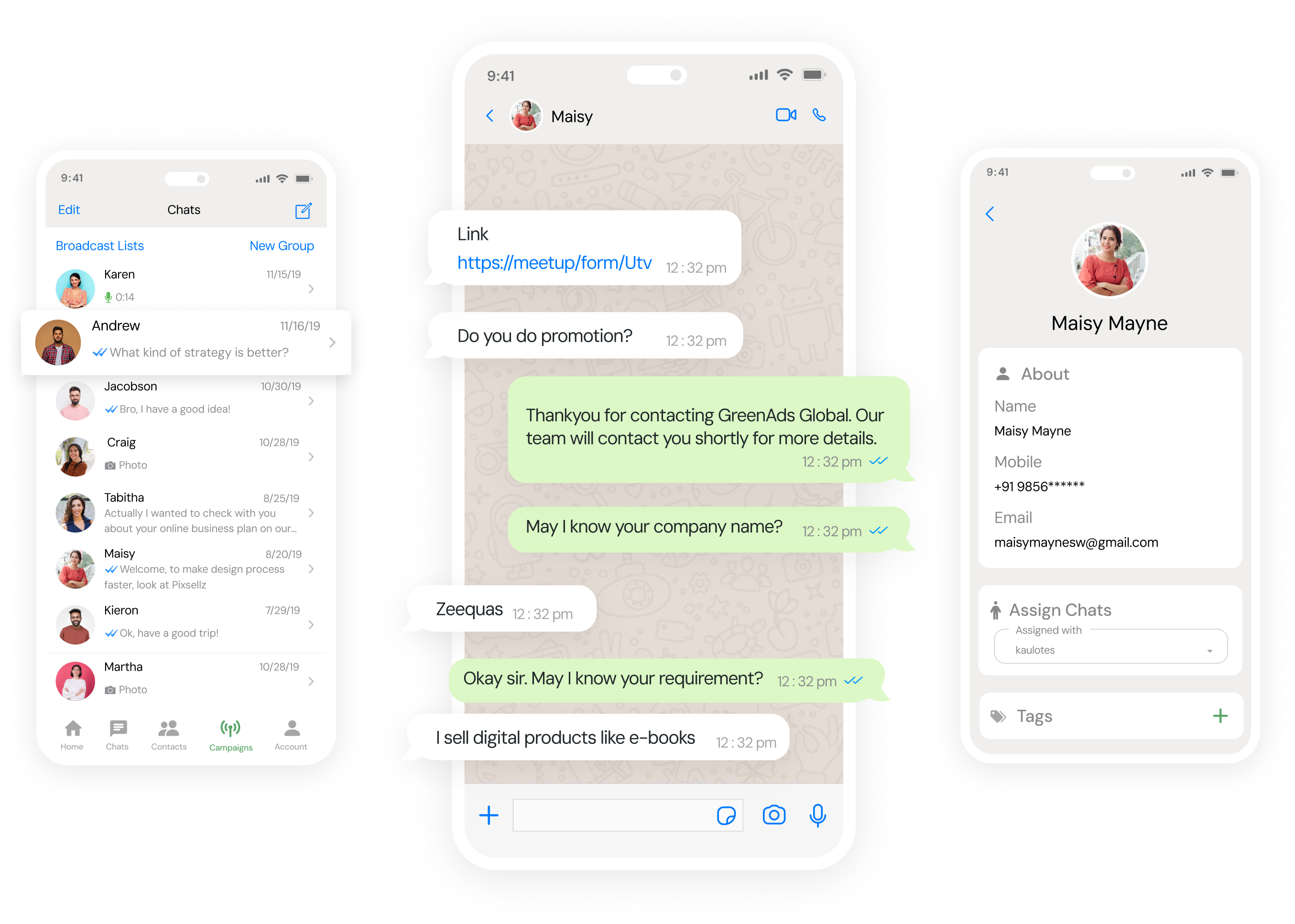Telinfy Shared Team Inbox screenshot