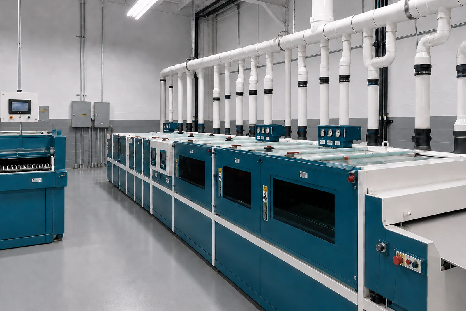 Specialty Nameplate photochemical etching line