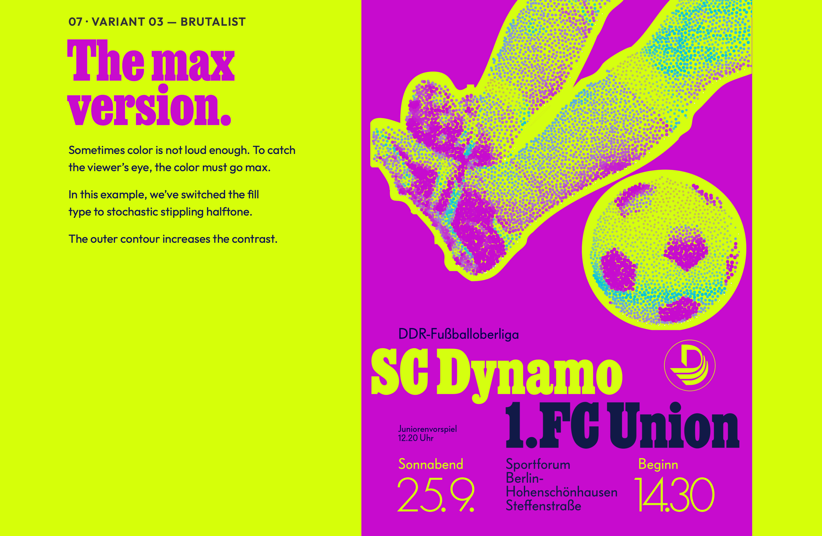 Retro poster case study preview