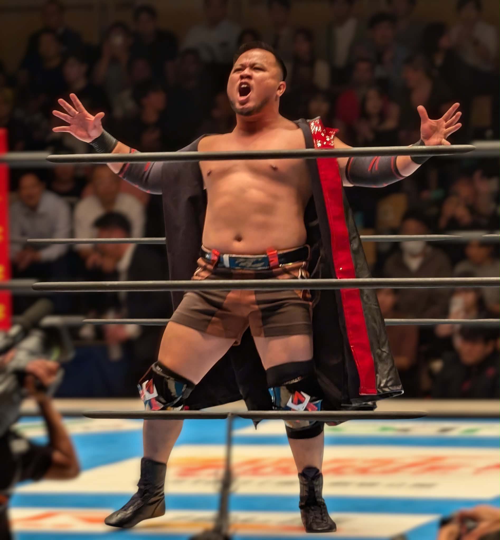 Ares NJPW debut at Korakuen Hall