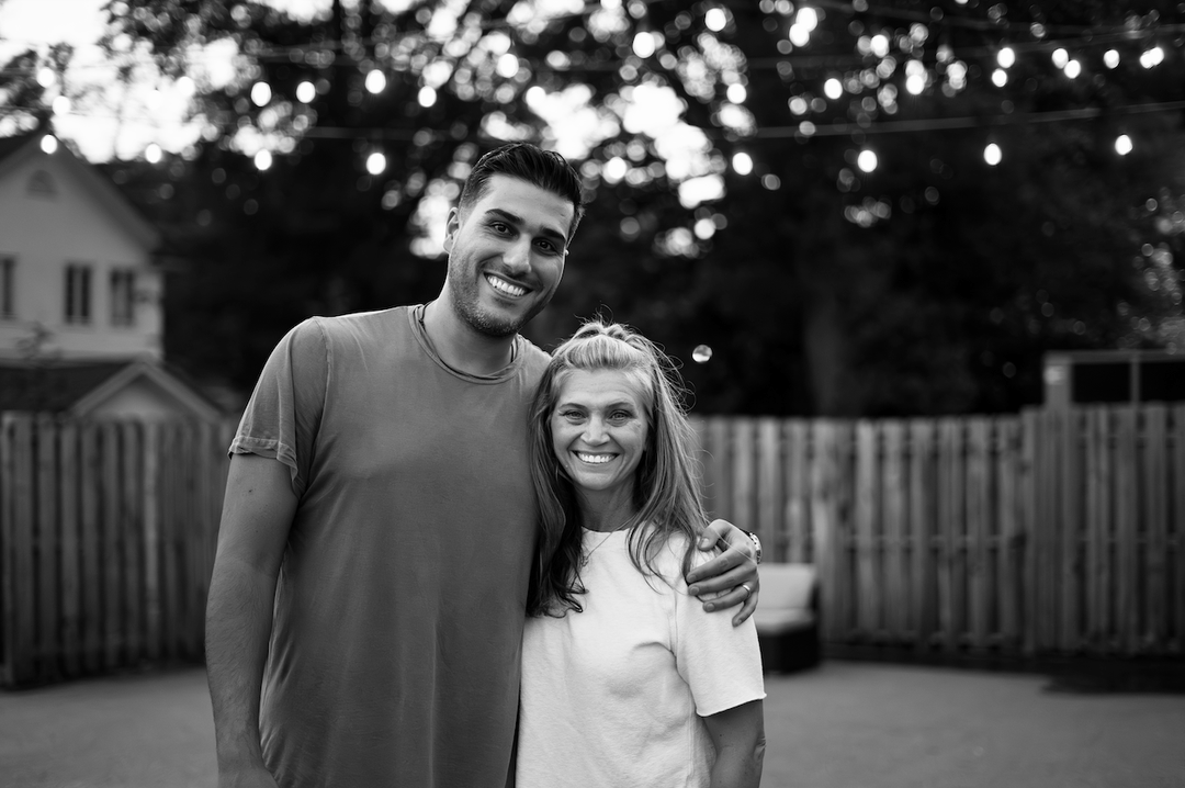 Two Vero colleagues at a team gathering