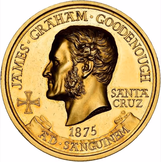 James Goodenough Memorial Prize for Gunnery 1878, kavel 341 uit Veiling 392 van Schulman