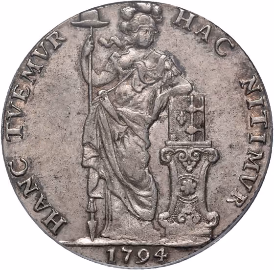 3 Gulden 1794, kavel 319 uit Veiling 392 van Schulman