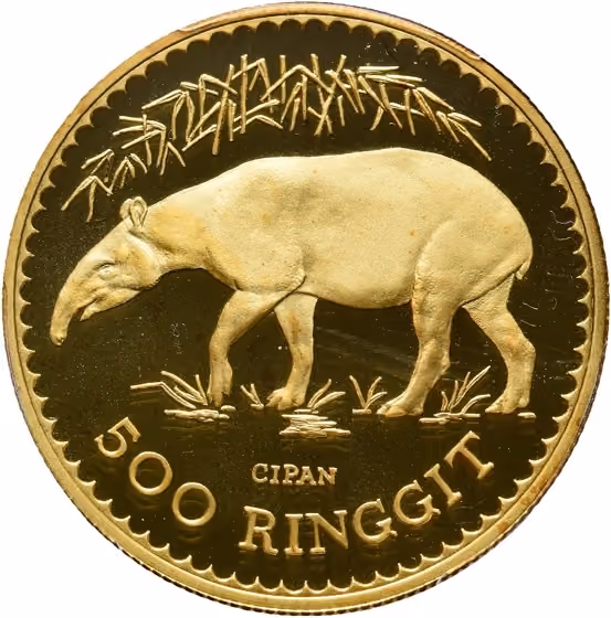500 Ringgit 1976, kavel 89 uit Veiling 392 van Schulman