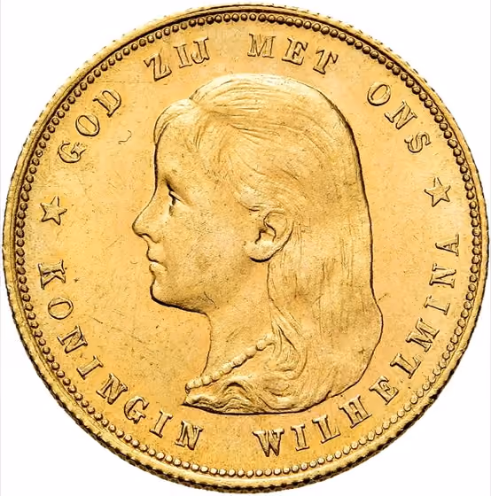 10 Gulden of gouden tientje 1897, kavel 2071 uit E - Veiling 18 van Schulman